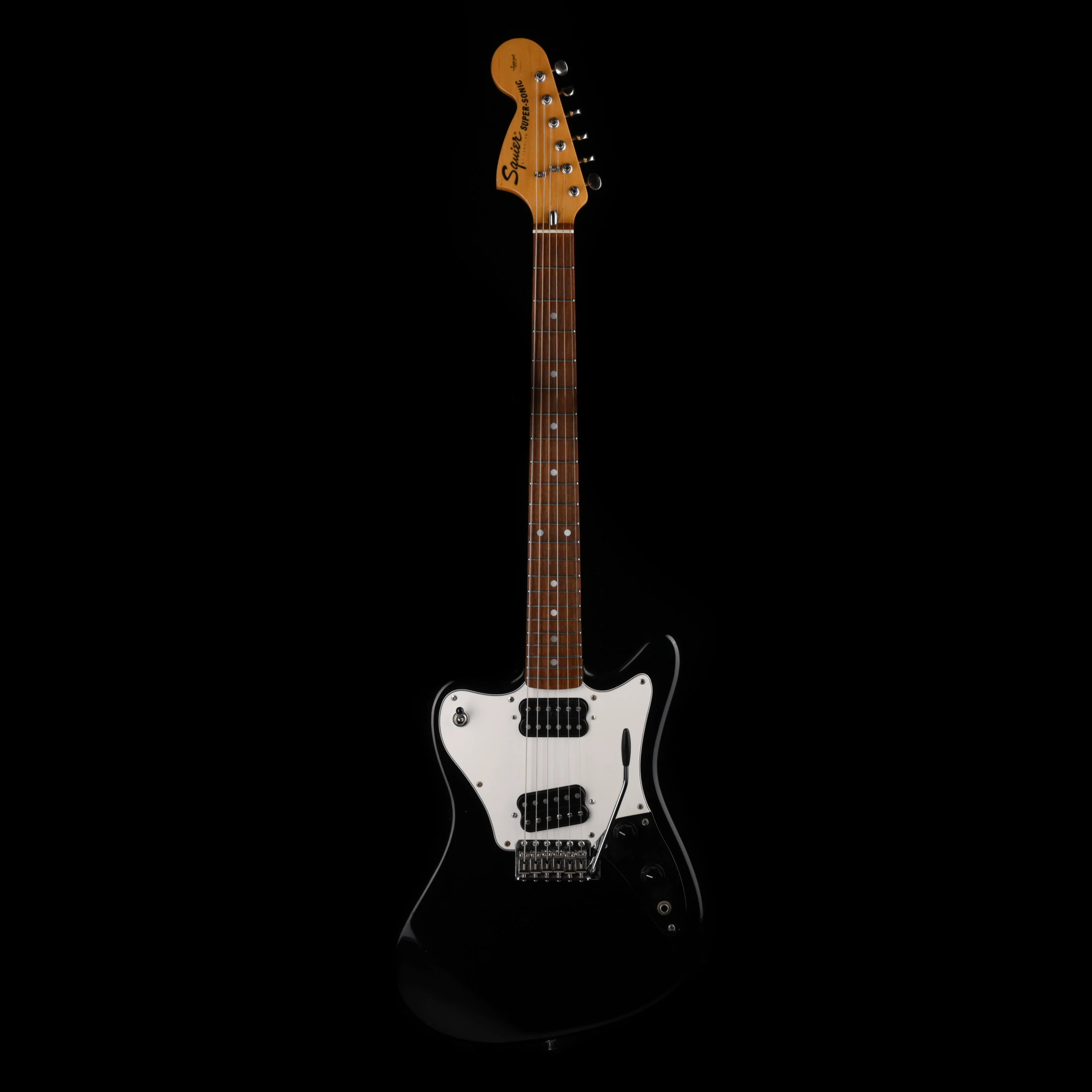 Used 1997 Squier Vista Series Made In Japan Super-Sonic Black With Gig Bag - Image 2