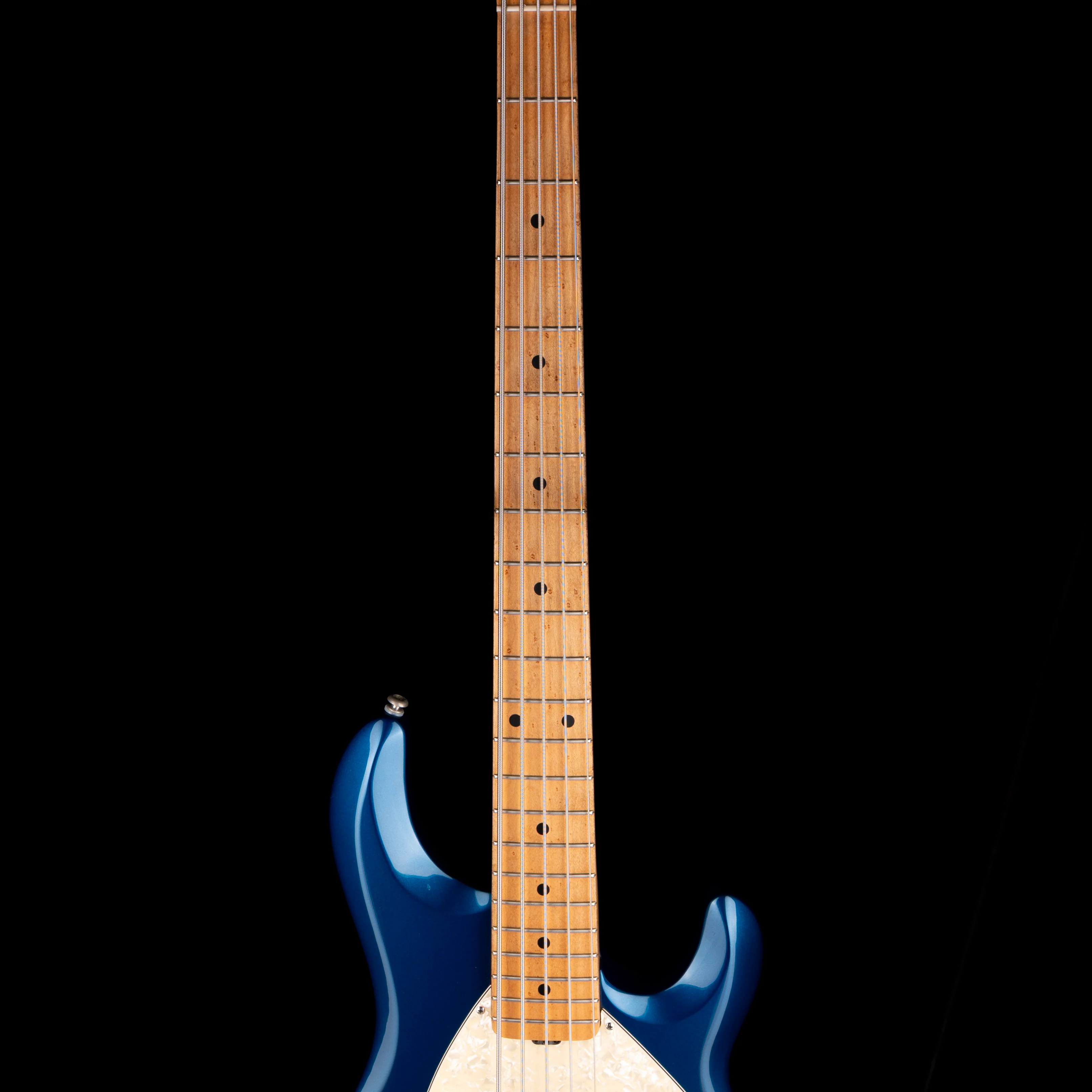 Used 1999 Ernie Ball Music Man Stingray 5 H Blue Pearl with OHSC - Image 7