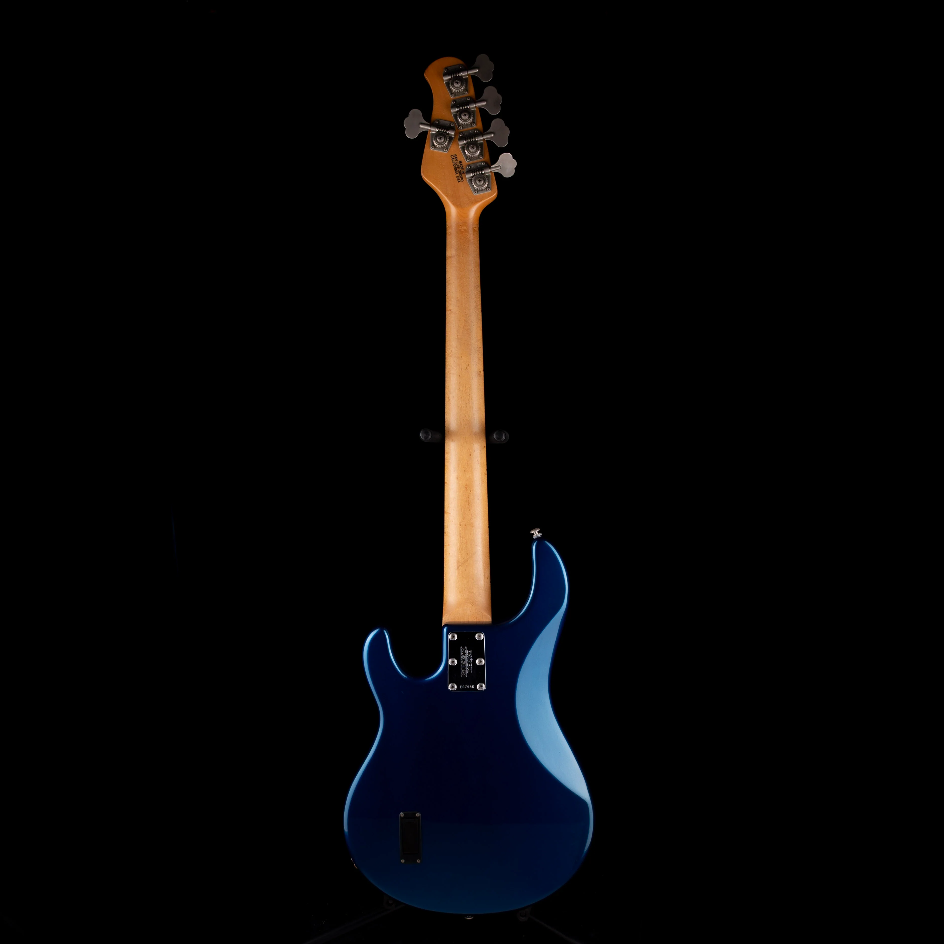 Used 1999 Ernie Ball Music Man Stingray 5 H Blue Pearl with OHSC - Image 9