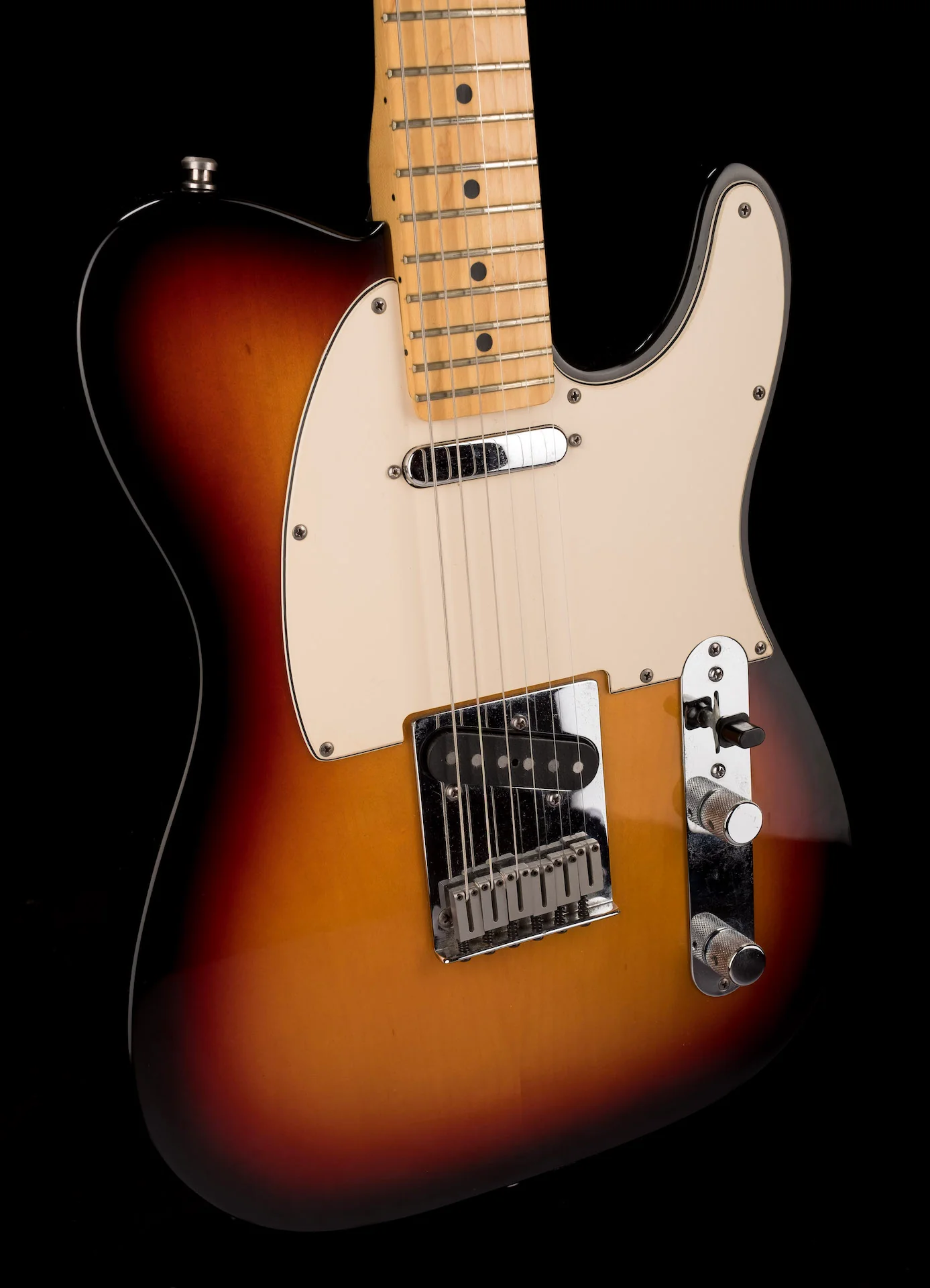Used 1999 Fender American Standard Telecaster 3-Tone Sunburst with OHSC - Image 10