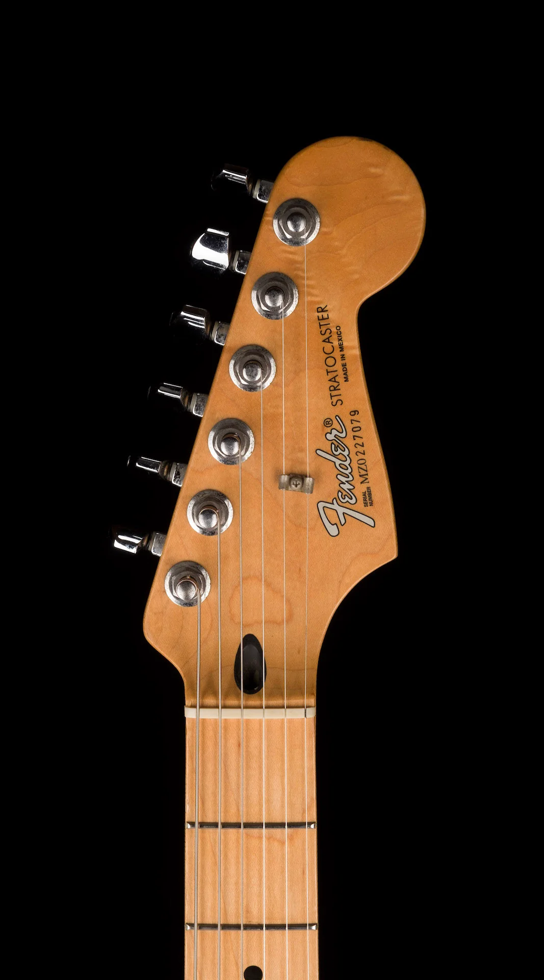 Used 2000 Fender Standard Stratocaster Black Electric Guitar - Image 12