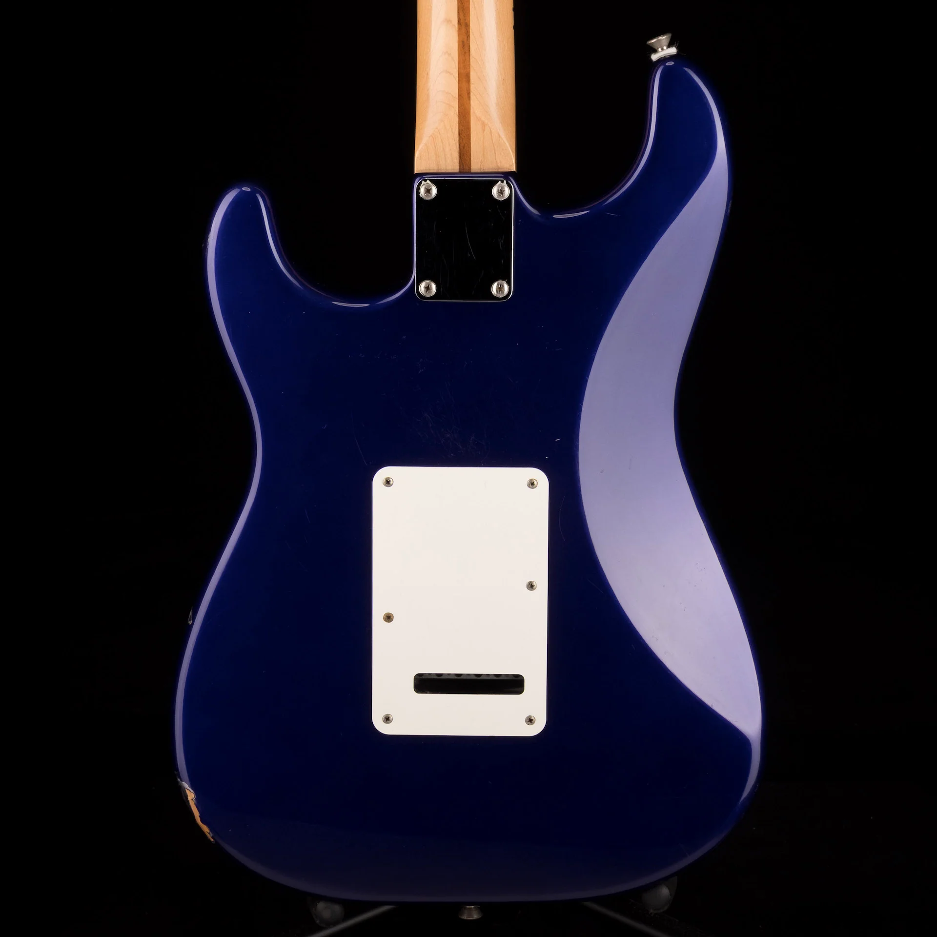 Used 2000 Fender Standard Stratocaster Metallic Blue Electric Guitar - Image 13
