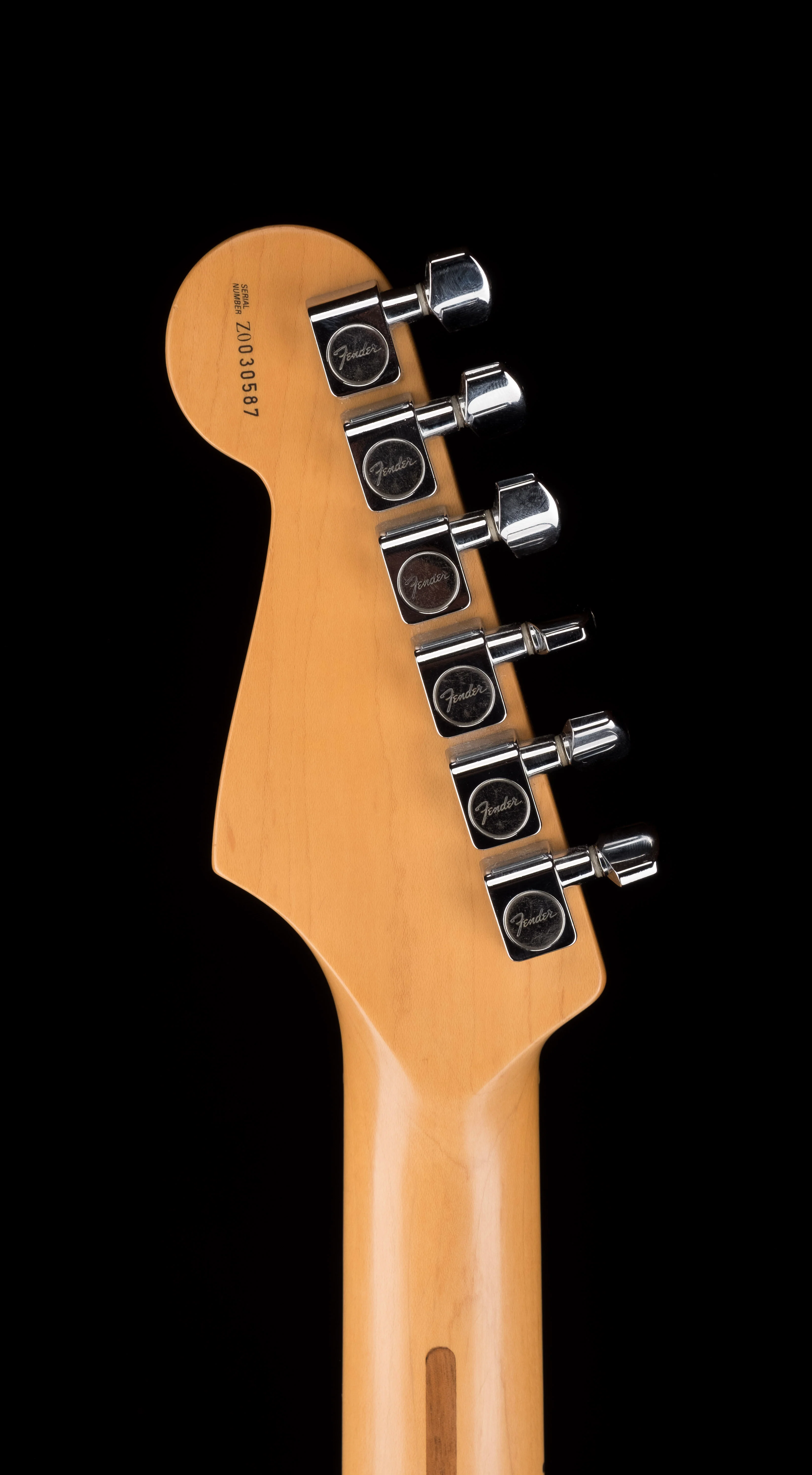 Used 2001 Fender American Series Stratocaster HSS Black with Gig Bag - Image 18