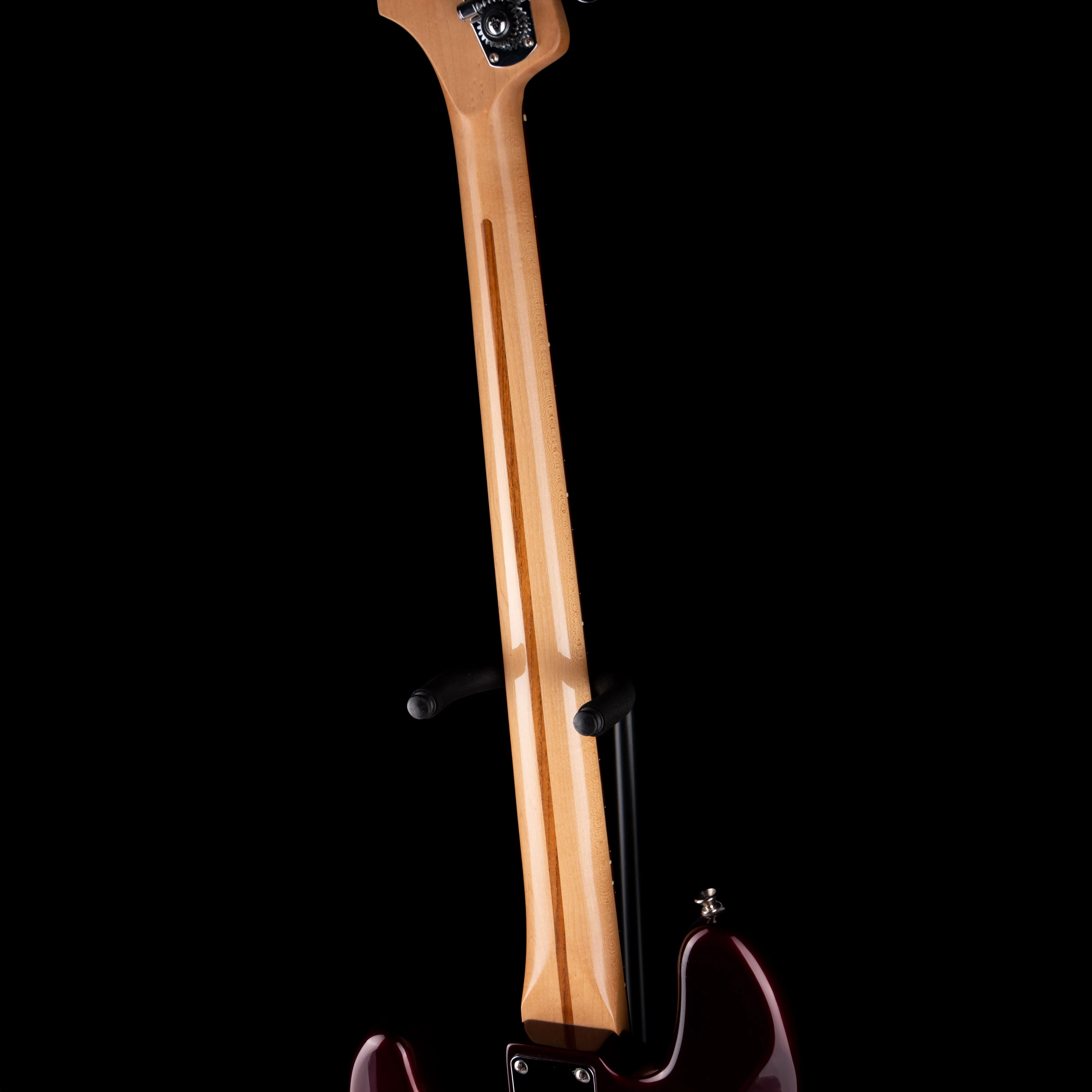Used 2001 Fender Standard Jazz Bass Fretless Midnight Wine - Image 11