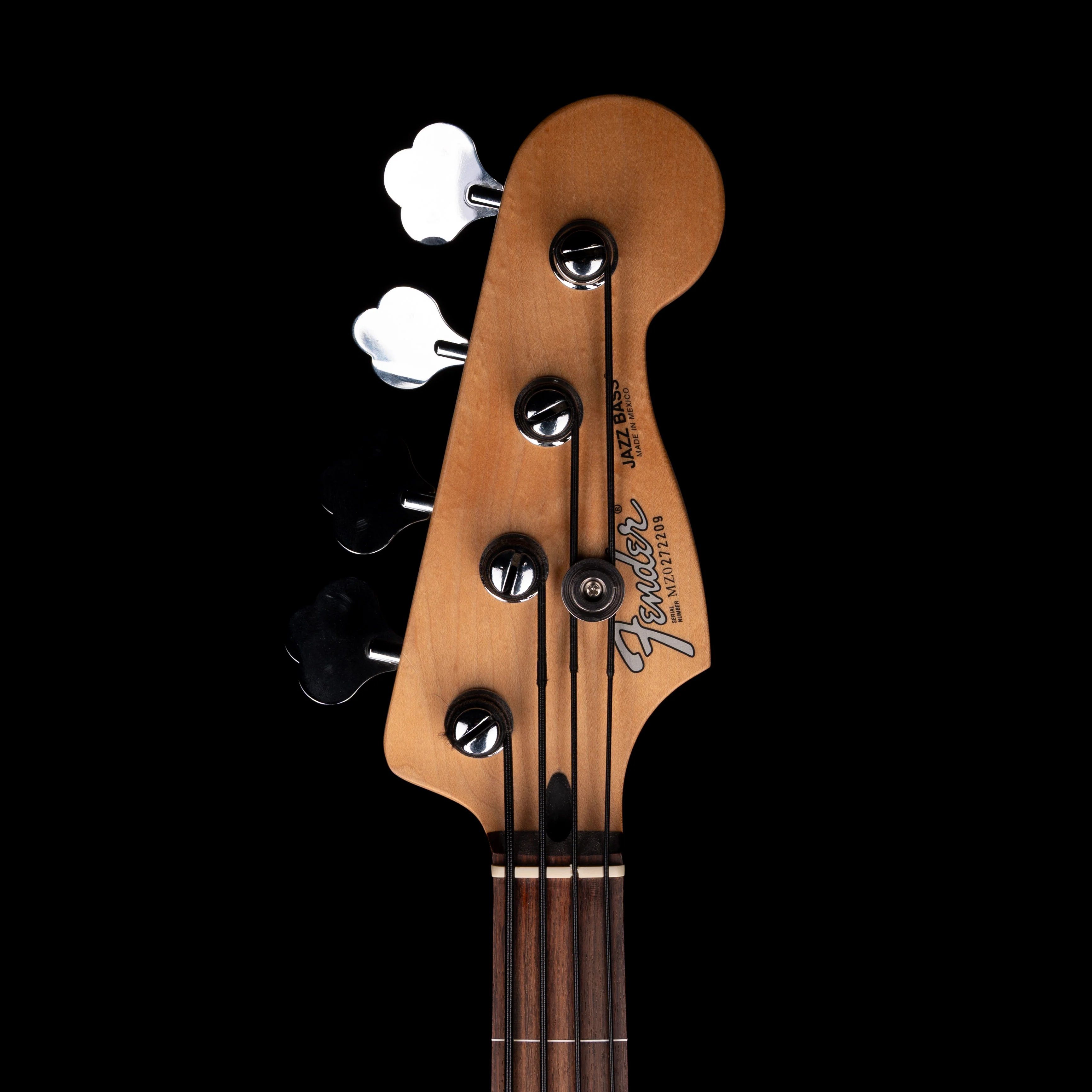 Used 2001 Fender Standard Jazz Bass Fretless Midnight Wine - Image 12