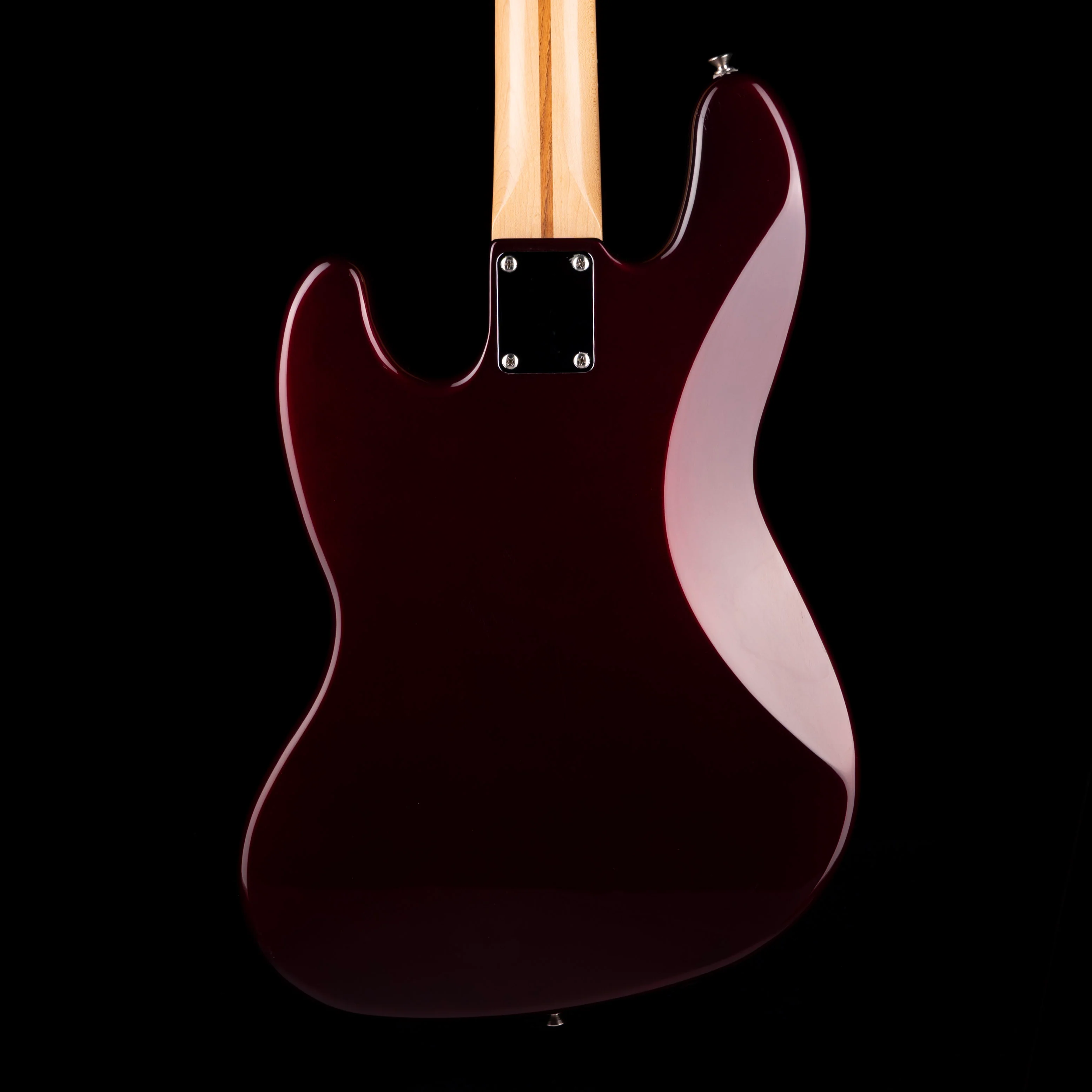 Used 2001 Fender Standard Jazz Bass Fretless Midnight Wine - Image 8