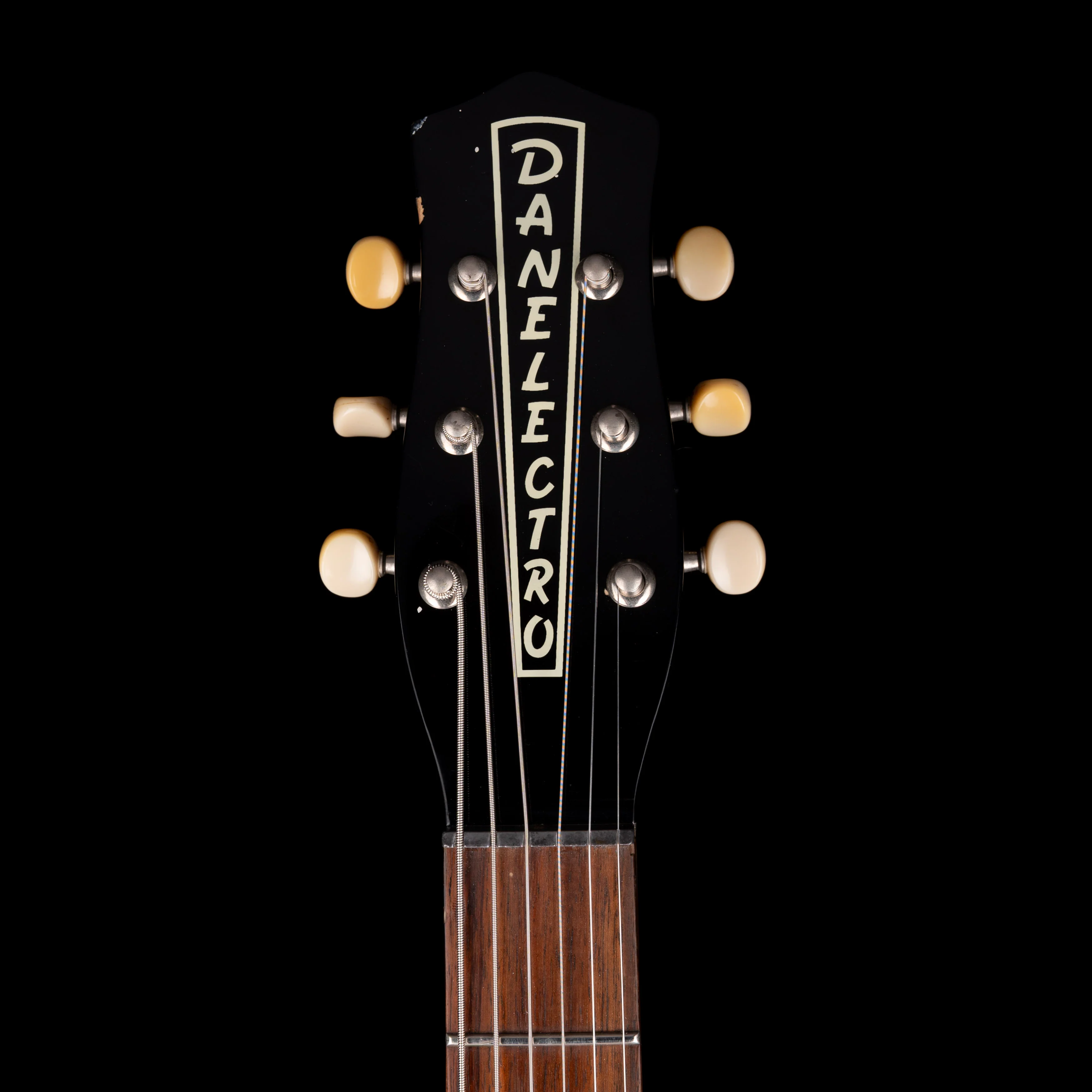 Used 2004 Danelectro '56 Baritone Black Electric Guitar - Image 13
