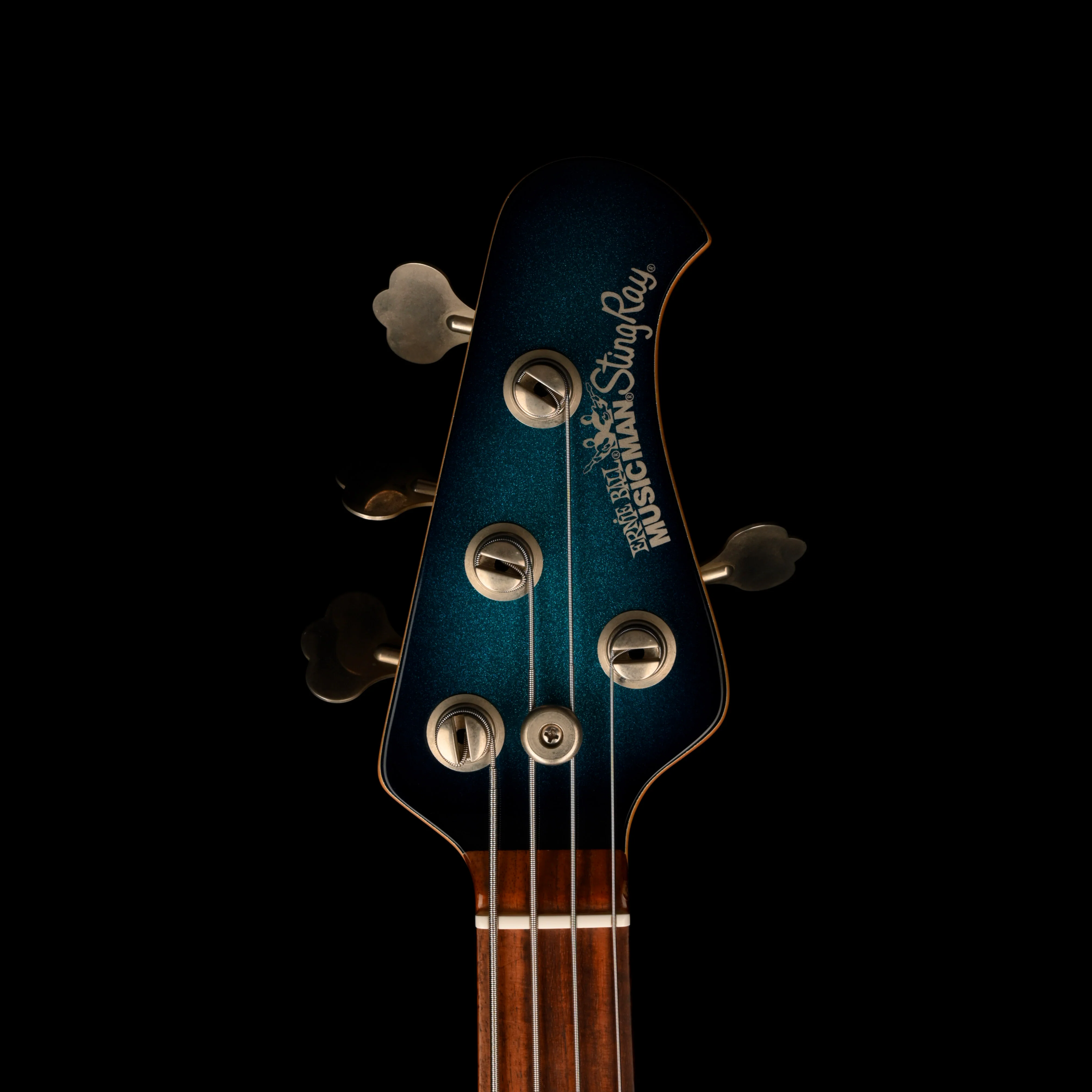 Used 2004 Ernie Ball Music Man Stingray 4 Tectonic Blue With OHSC - Image 12