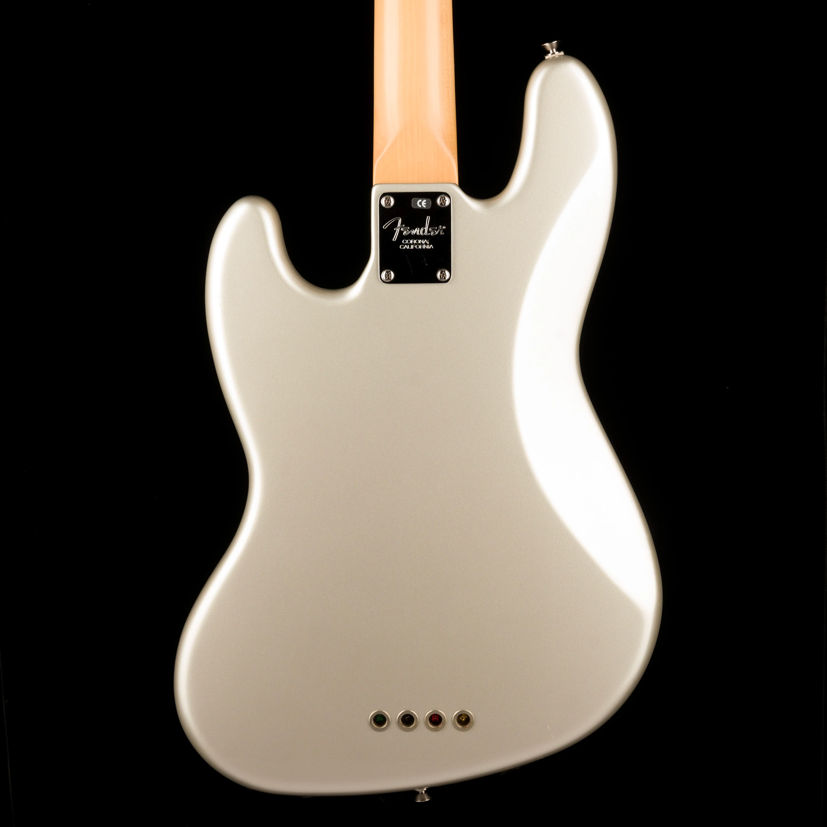 Used 2004 Fender American Jazz Bass Rosewood Fingerboard Chrome Silver With OHSC - Image 12