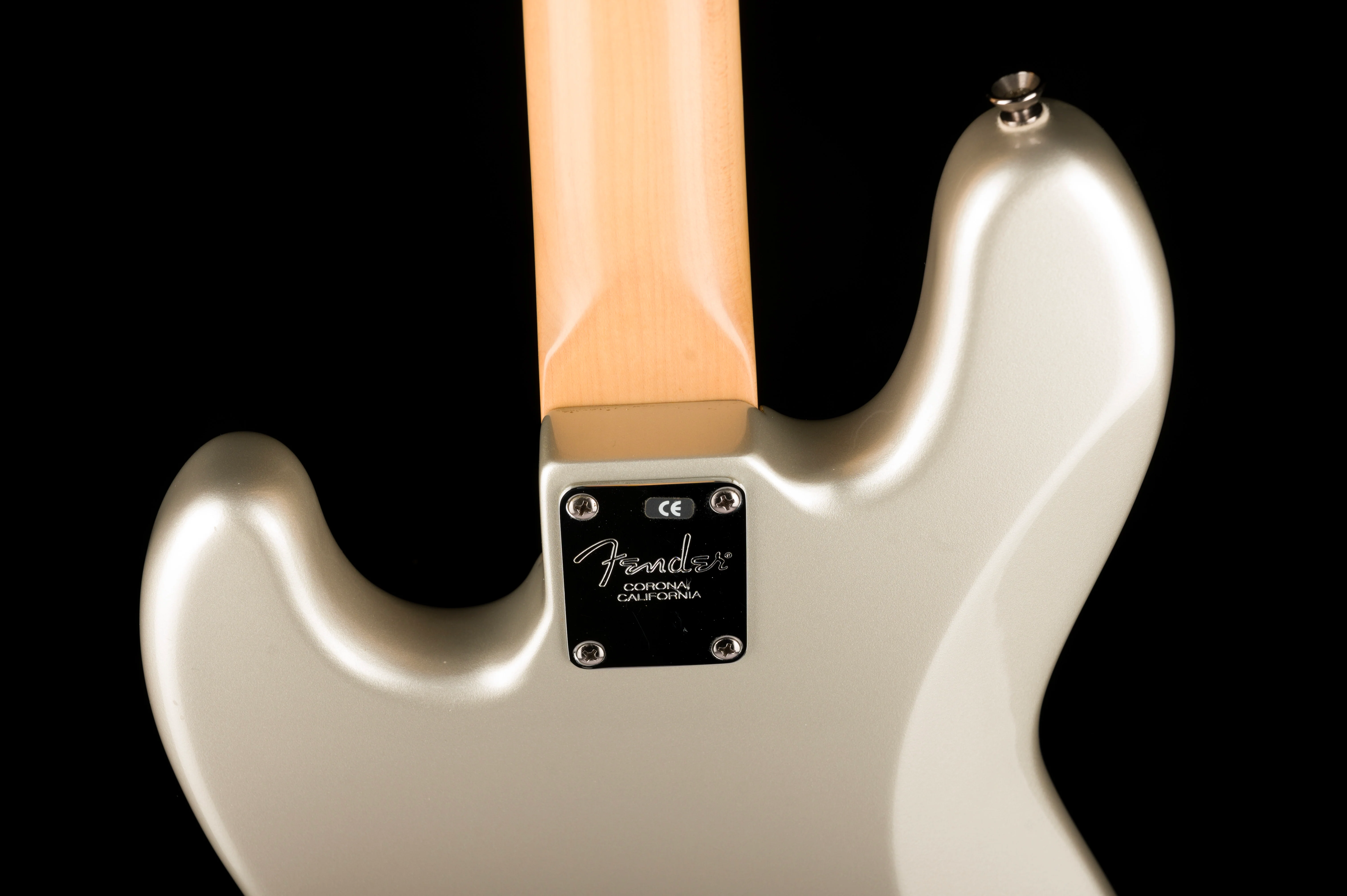 Used 2004 Fender American Jazz Bass Rosewood Fingerboard Chrome Silver With OHSC - Image 14