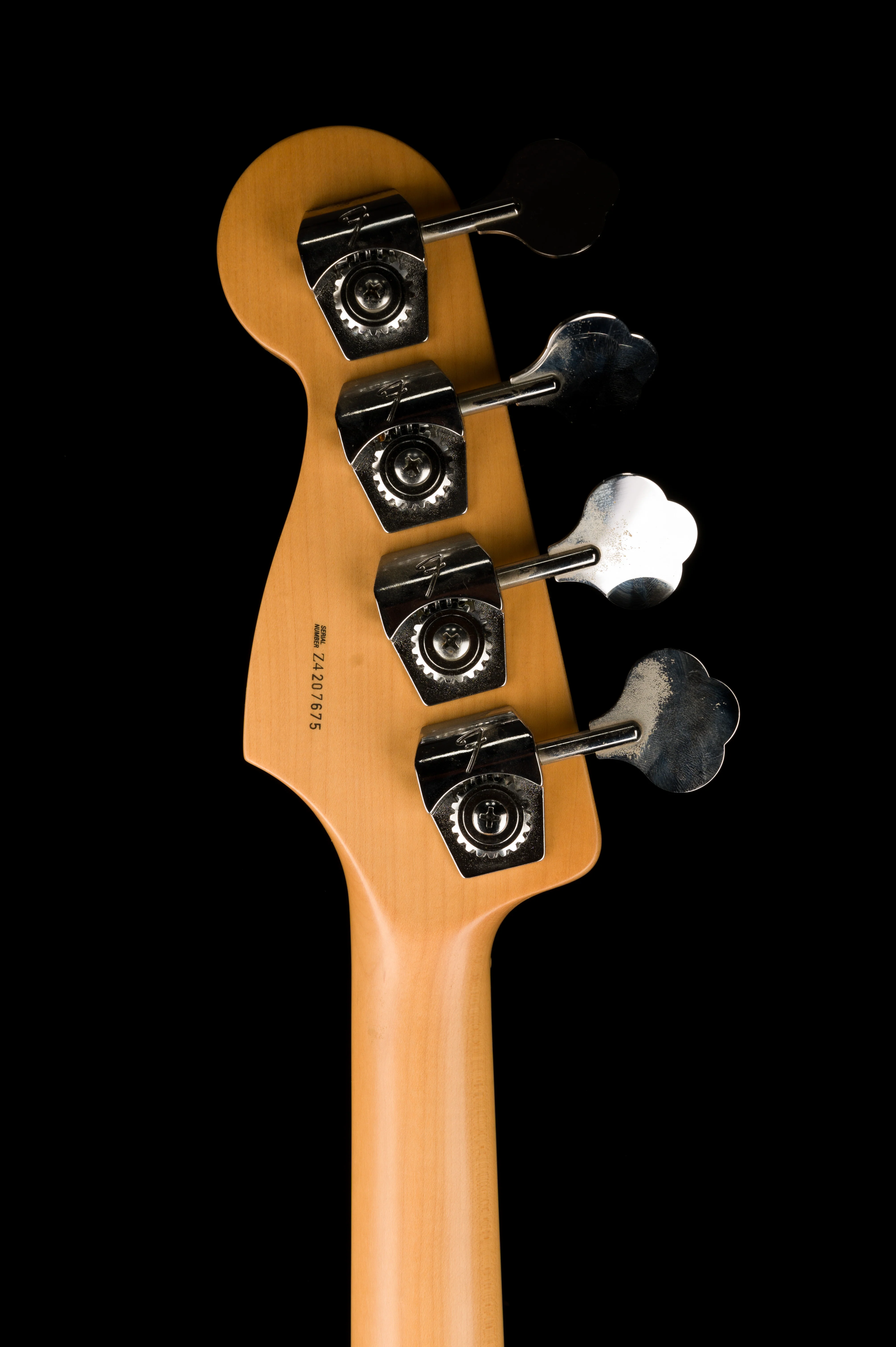 Used 2004 Fender American Jazz Bass Rosewood Fingerboard Chrome Silver With OHSC - Image 17