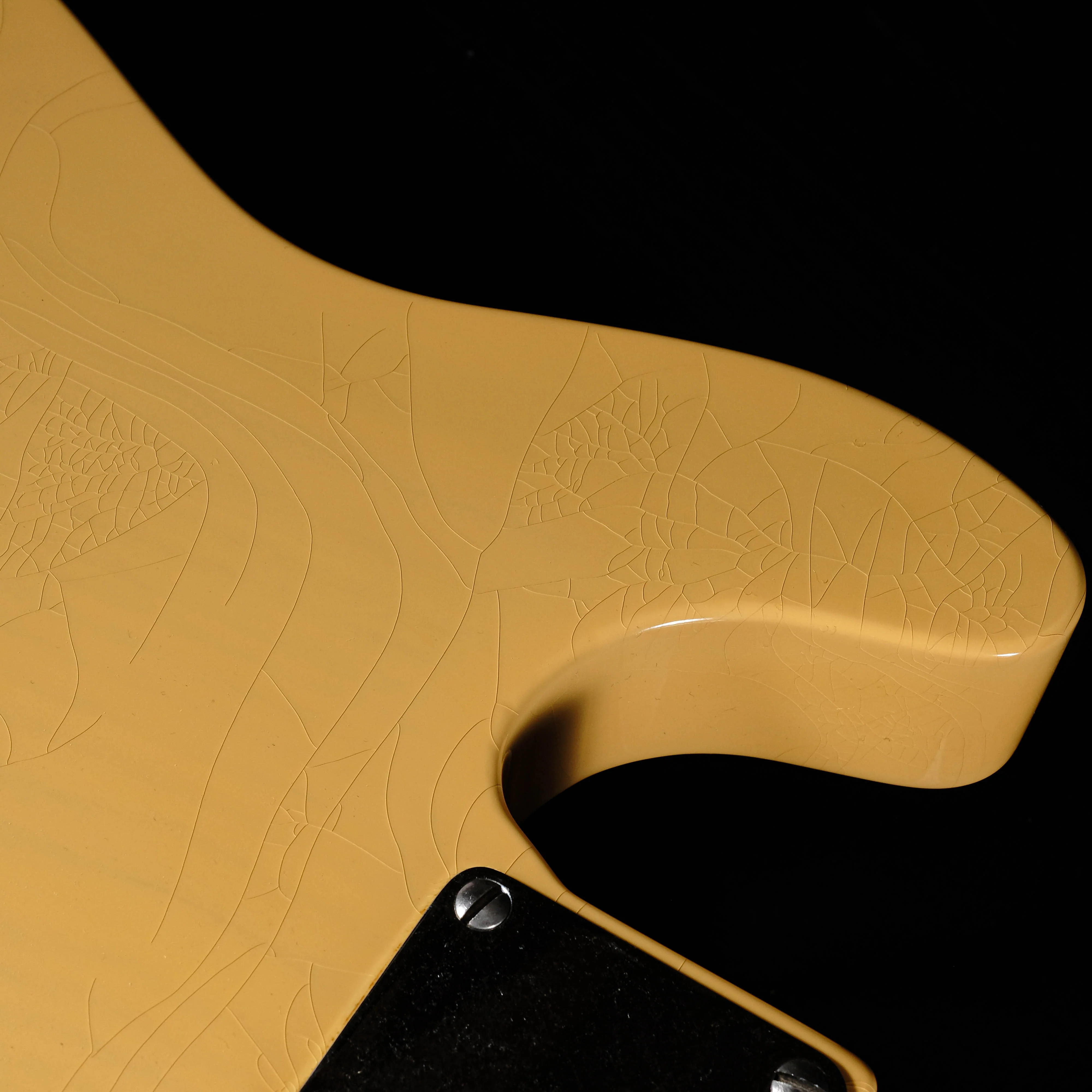 Pre Owned '04 Fender Masterbuilt Chris Fleming '51 Nocaster Thinline Blonde - Image 17