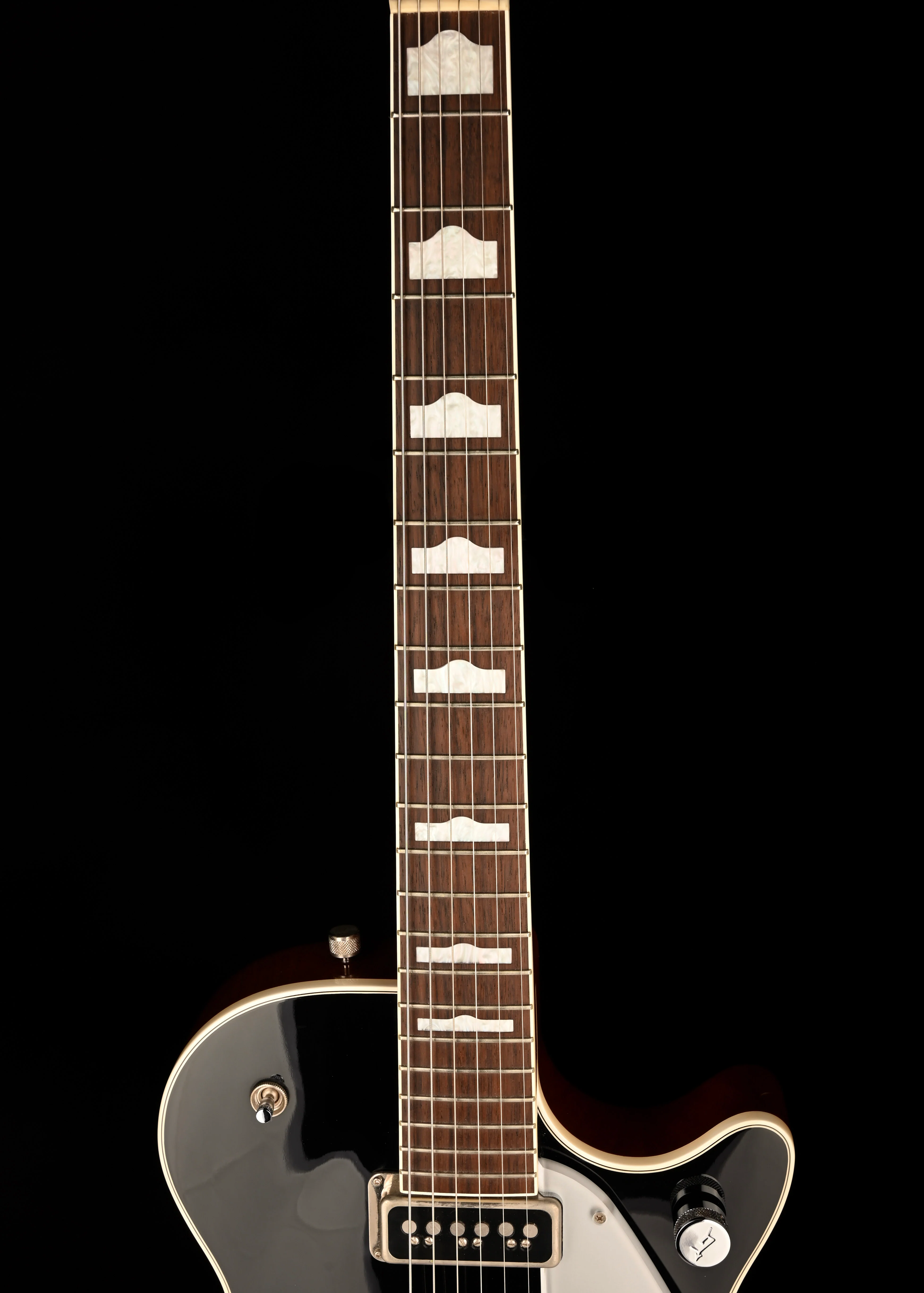 Used 2004 Gretsch G6128T-1957 Duo Jet Black Electric Guitar With OHSC - Image 11
