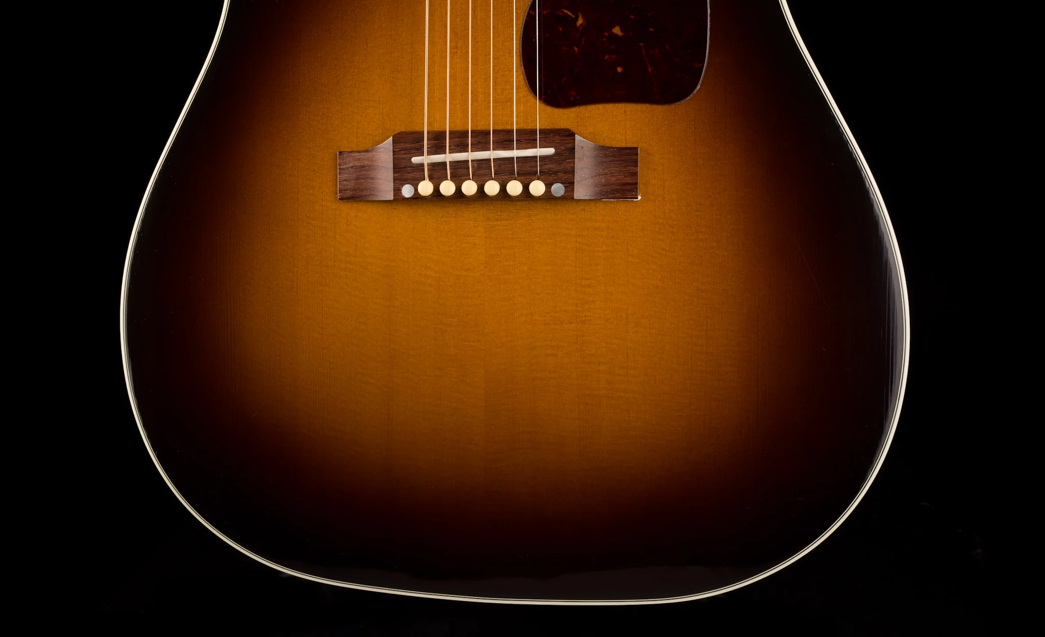 Used '05 Gibson Historic Collection J-45 Acoustic Electric Vintage Sunburst w OHSC - Image 4