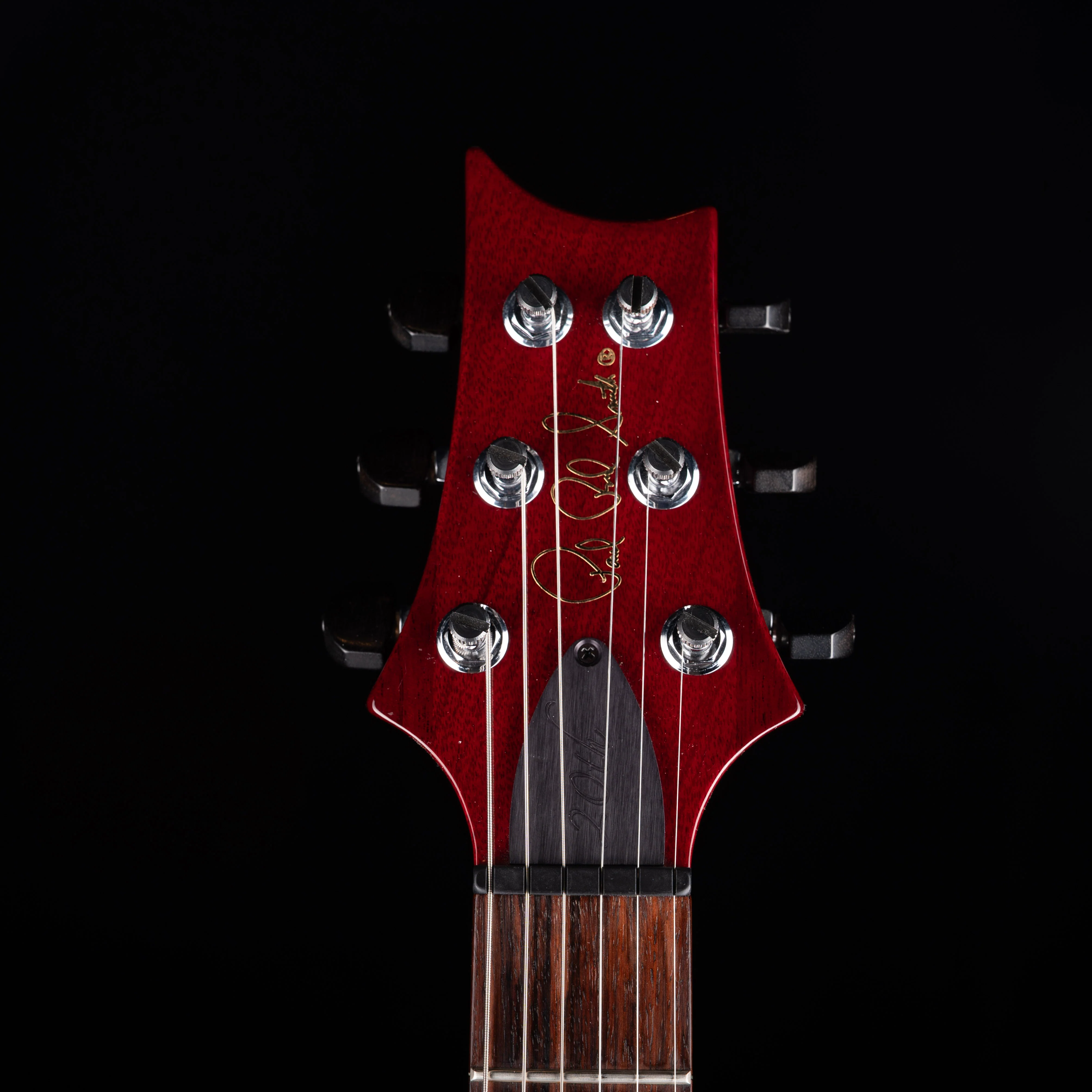 Used 2005 PRS Hollowbody Spruce 20th Anniversary - Dark Cherry Sunburst With OHSC - Image 14