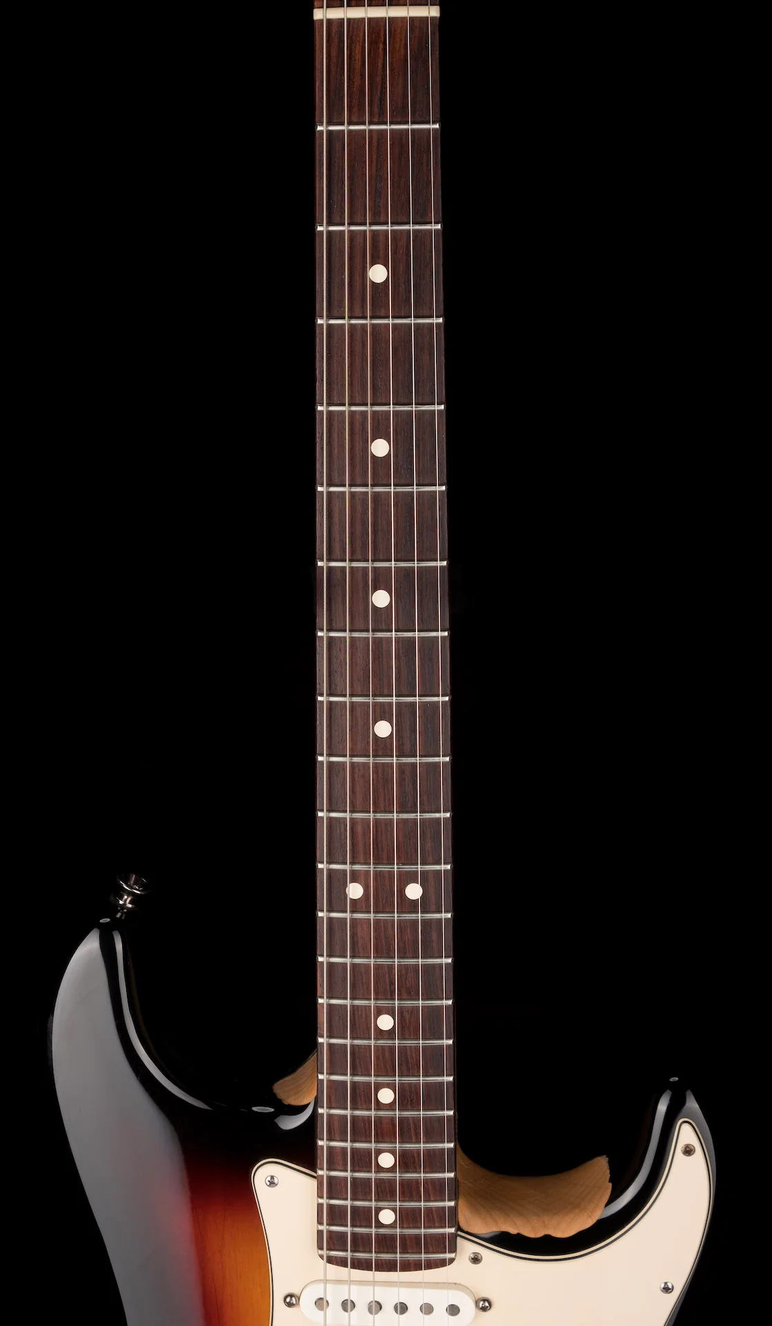 Used 2006 Fender 60th Anniversary American Series Stratocaster 3-Tone Sunburst with OHSC - Image 11