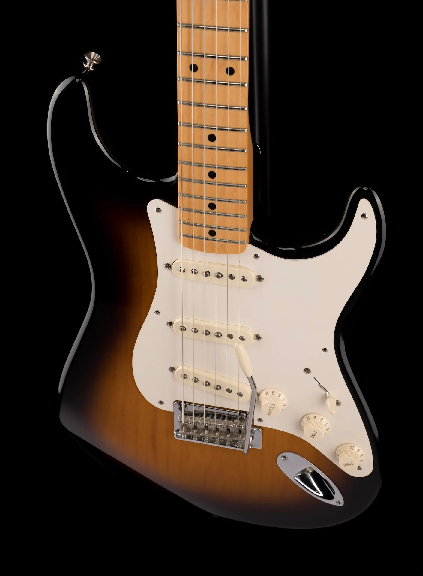 Used '06 Fender Classic Player 50's Stratocaster MIM 2-Tone Sunburst With Gig Bag - Image 6