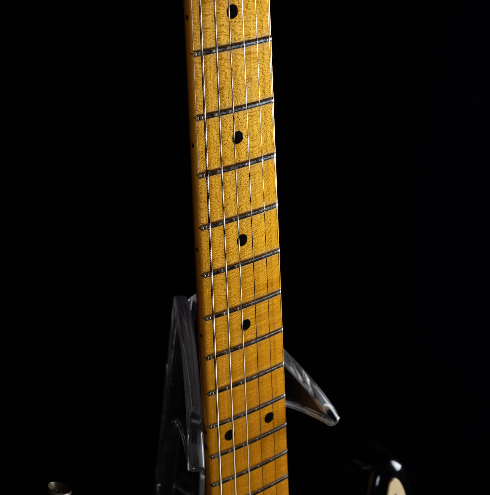 Used 2006 Fender Artist Series Eric Johnson Stratocaster Black Electric Guitar With OHSC & Case Candy - Image 13