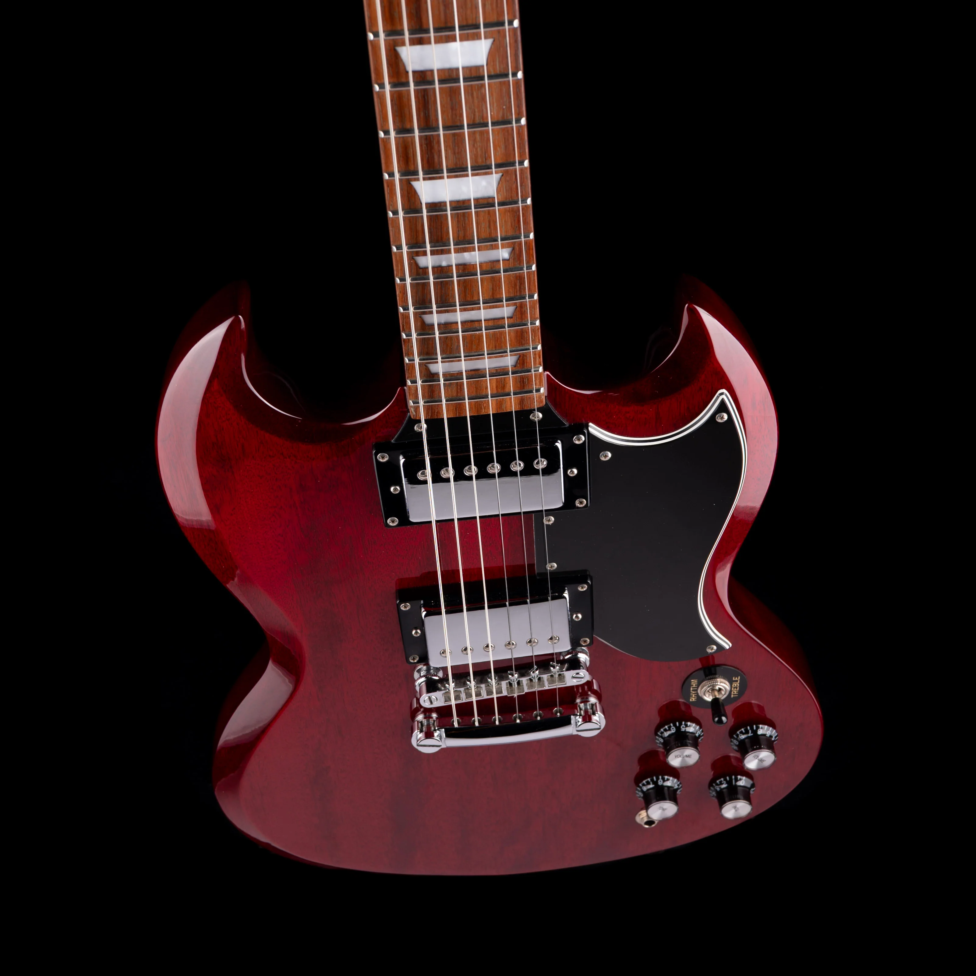 Used 2007 Epiphone G-400 Pro SG Cherry With Case - Image 3