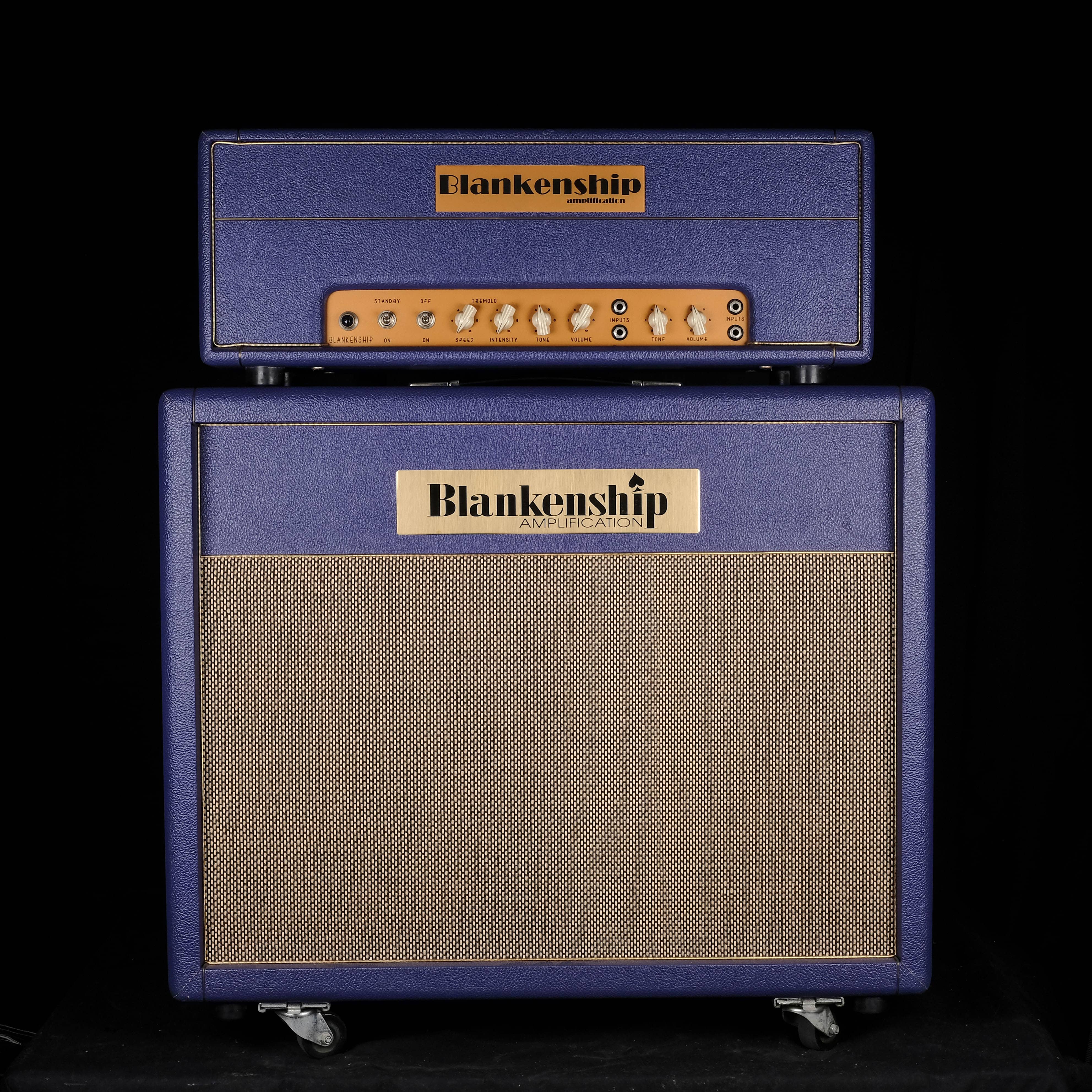 Used 2008 Blankenship Leeds 21 Tube Tremolo Guitar Amplifier Head With 2x12" Cabinet