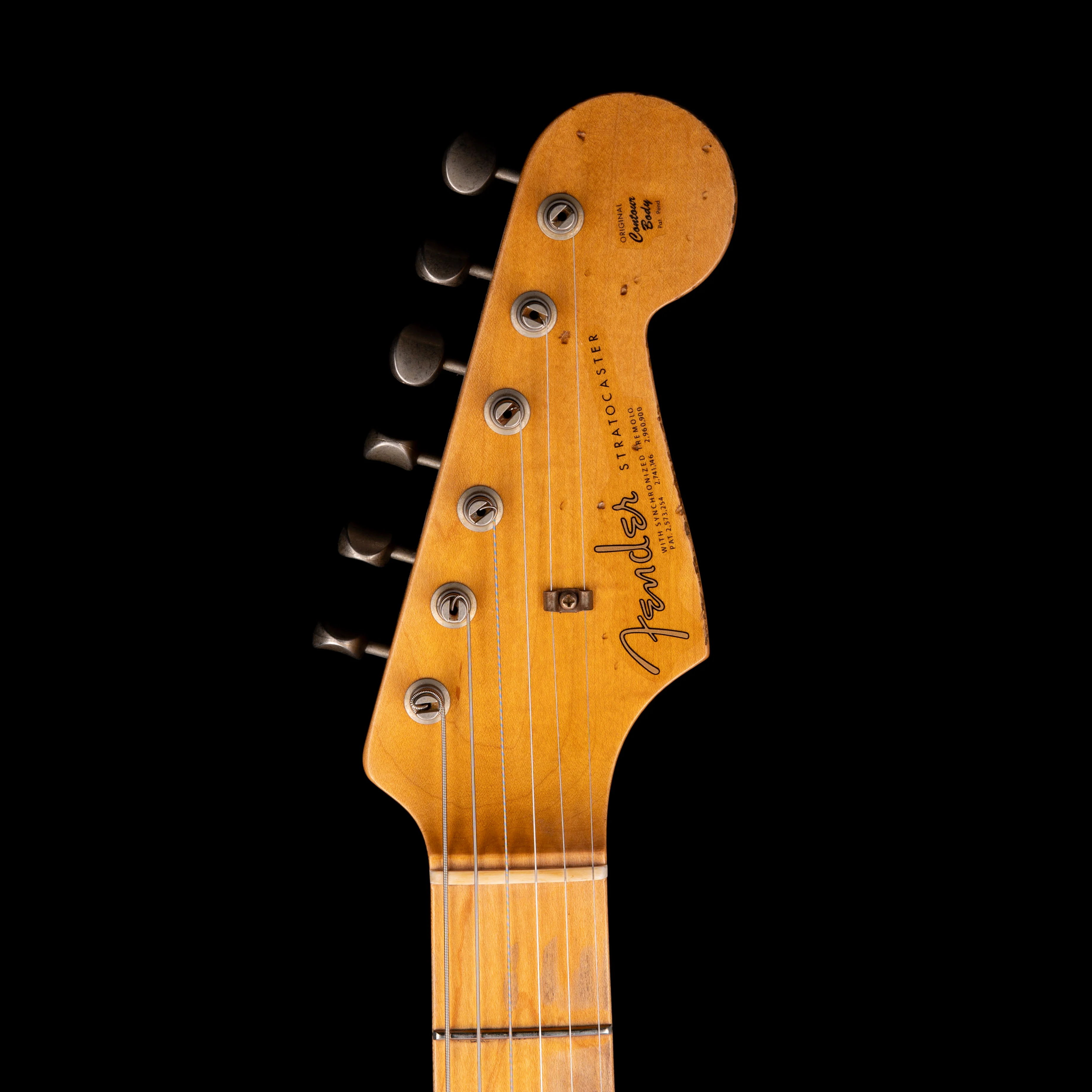 Used 2008 Fender Custom Shop Limited Edition Ultimate Vintage Stratocaster Heavy Relic Candy Tangerine with OHSC - Image 13