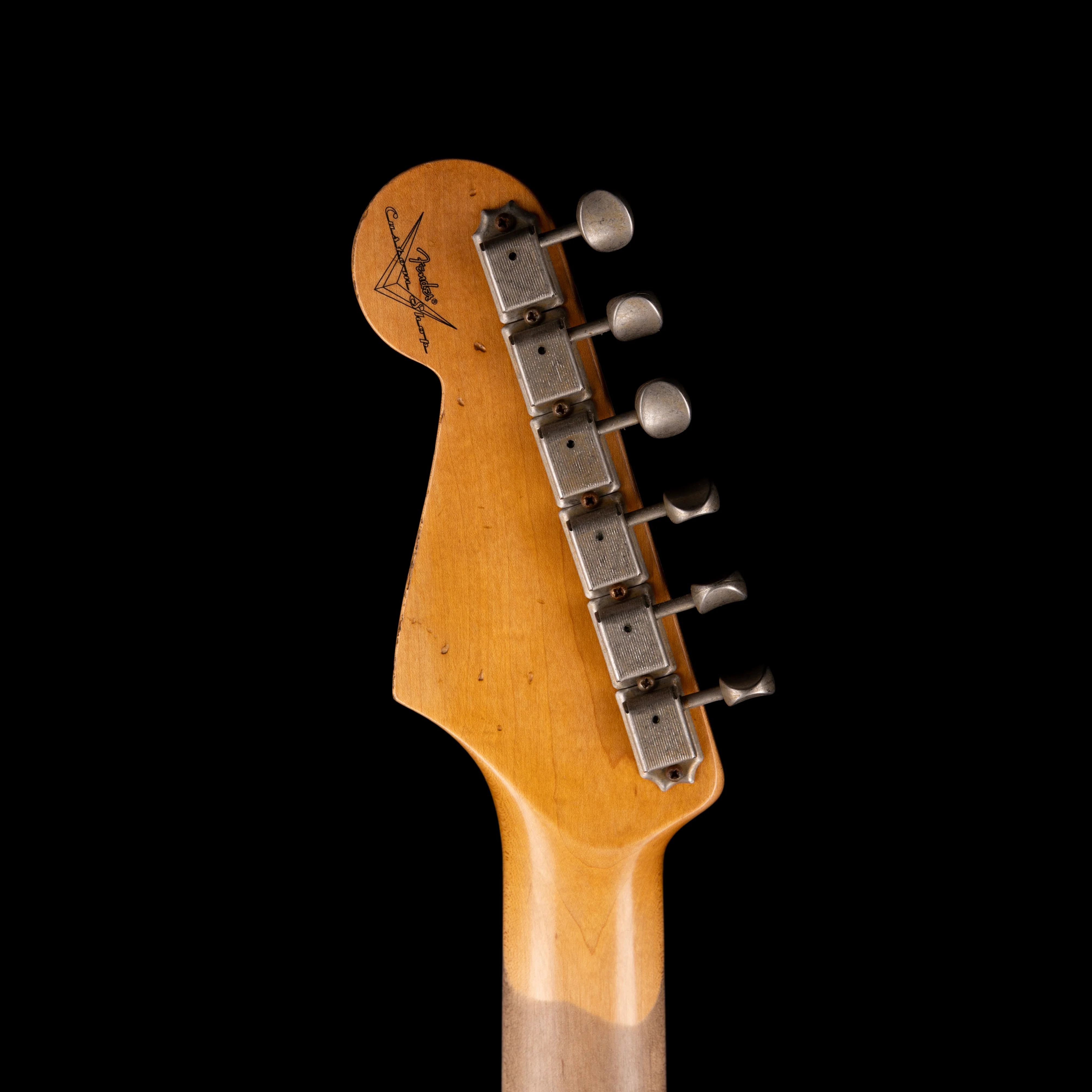 Used 2008 Fender Custom Shop Limited Edition Ultimate Vintage Stratocaster Heavy Relic Candy Tangerine with OHSC - Image 14