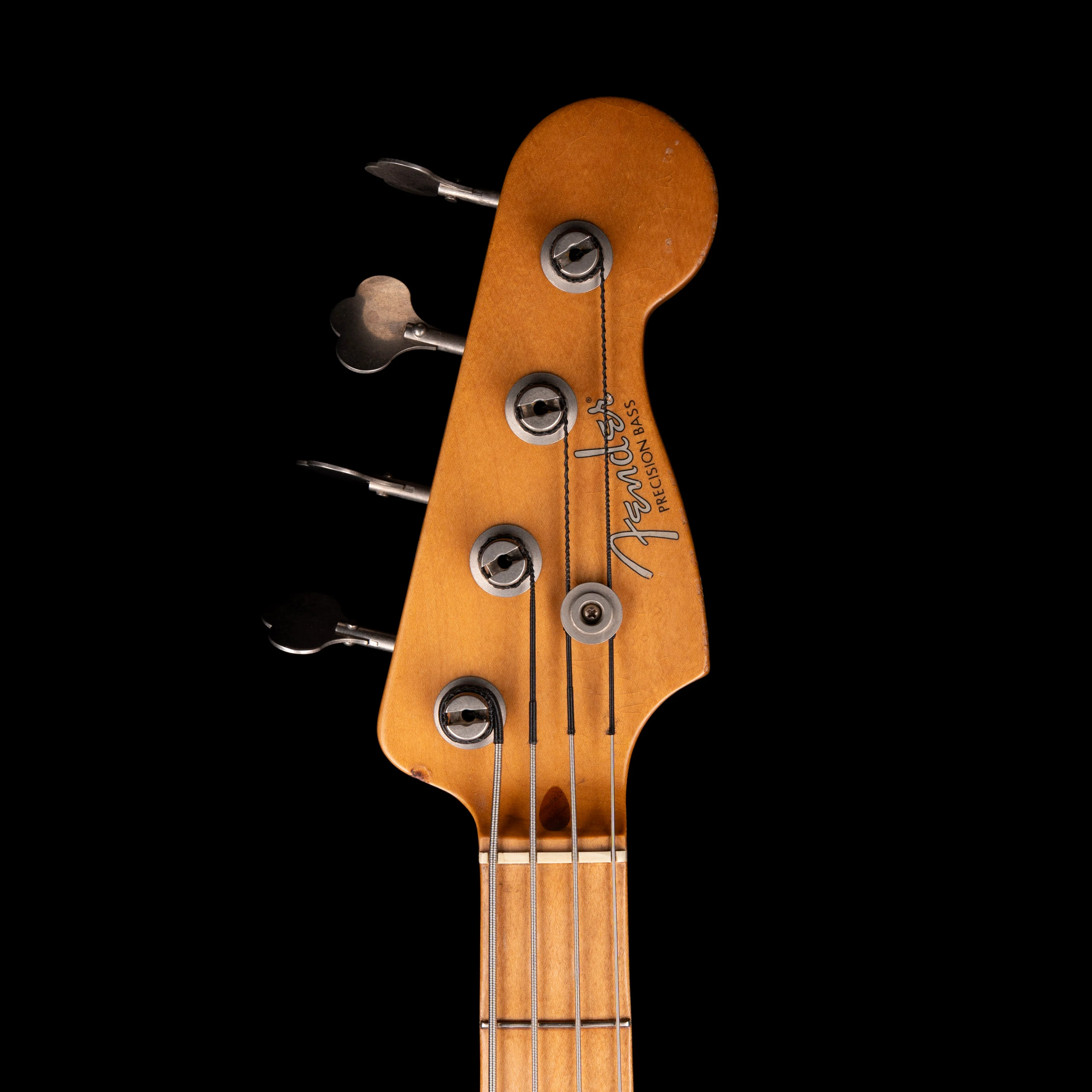 Used 2009 Fender Road Worn 50's Precision Bass 2-Tone Sunburst - Image 8