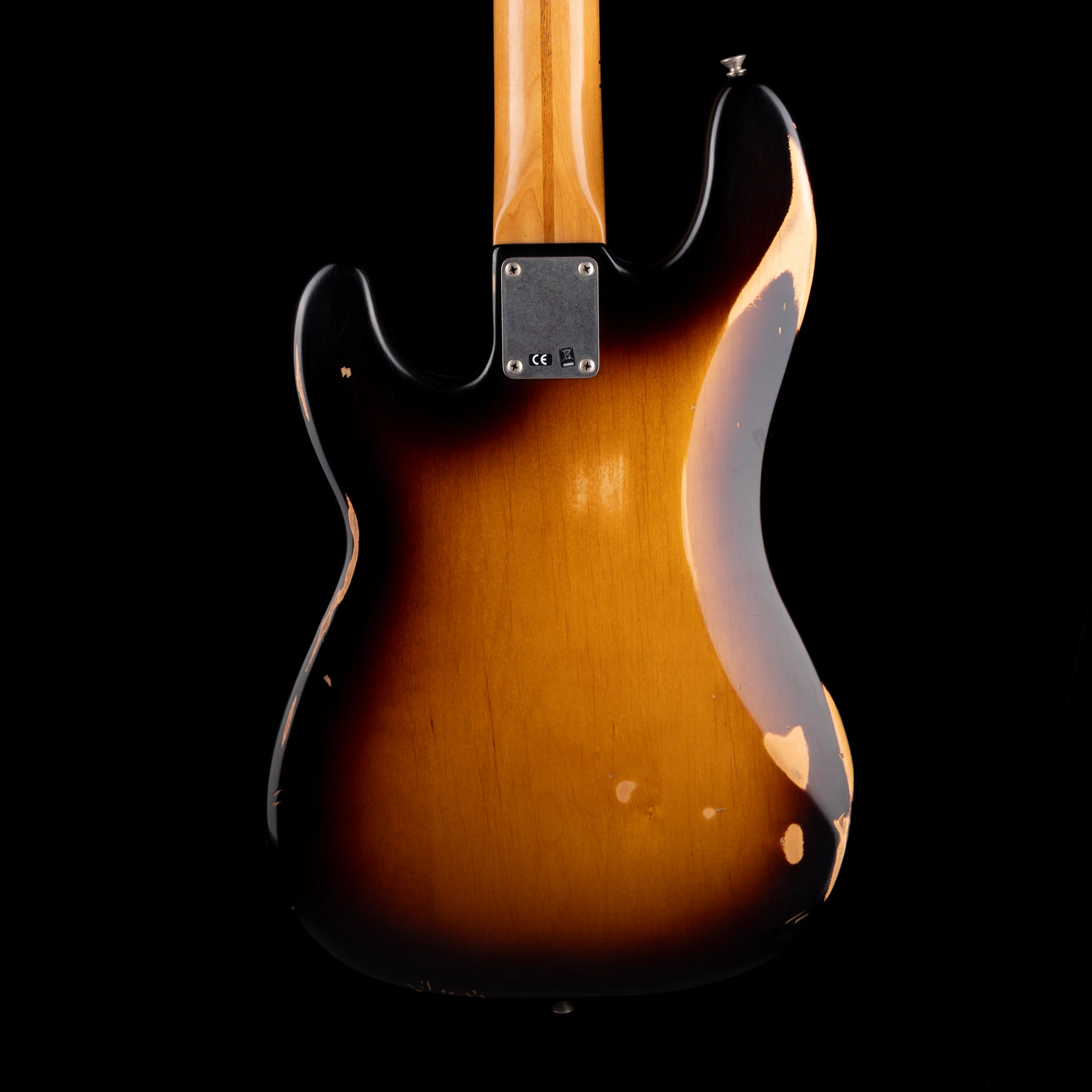 Used 2009 Fender Road Worn 50's Precision Bass 2-Tone Sunburst - Image 9