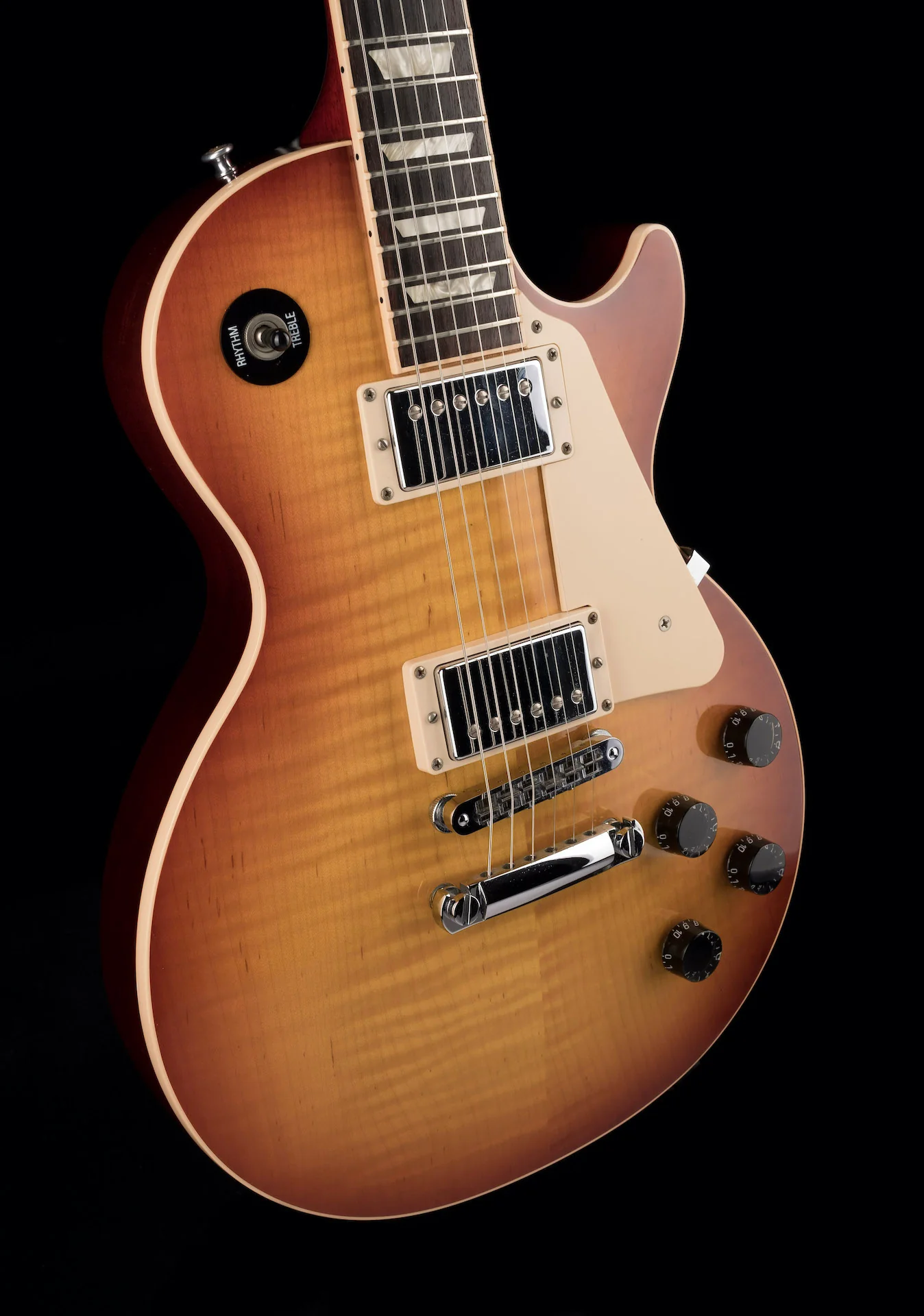 Used 2010 Gibson Les Paul Traditional Iced Tea Burst with OHSC - Image 10