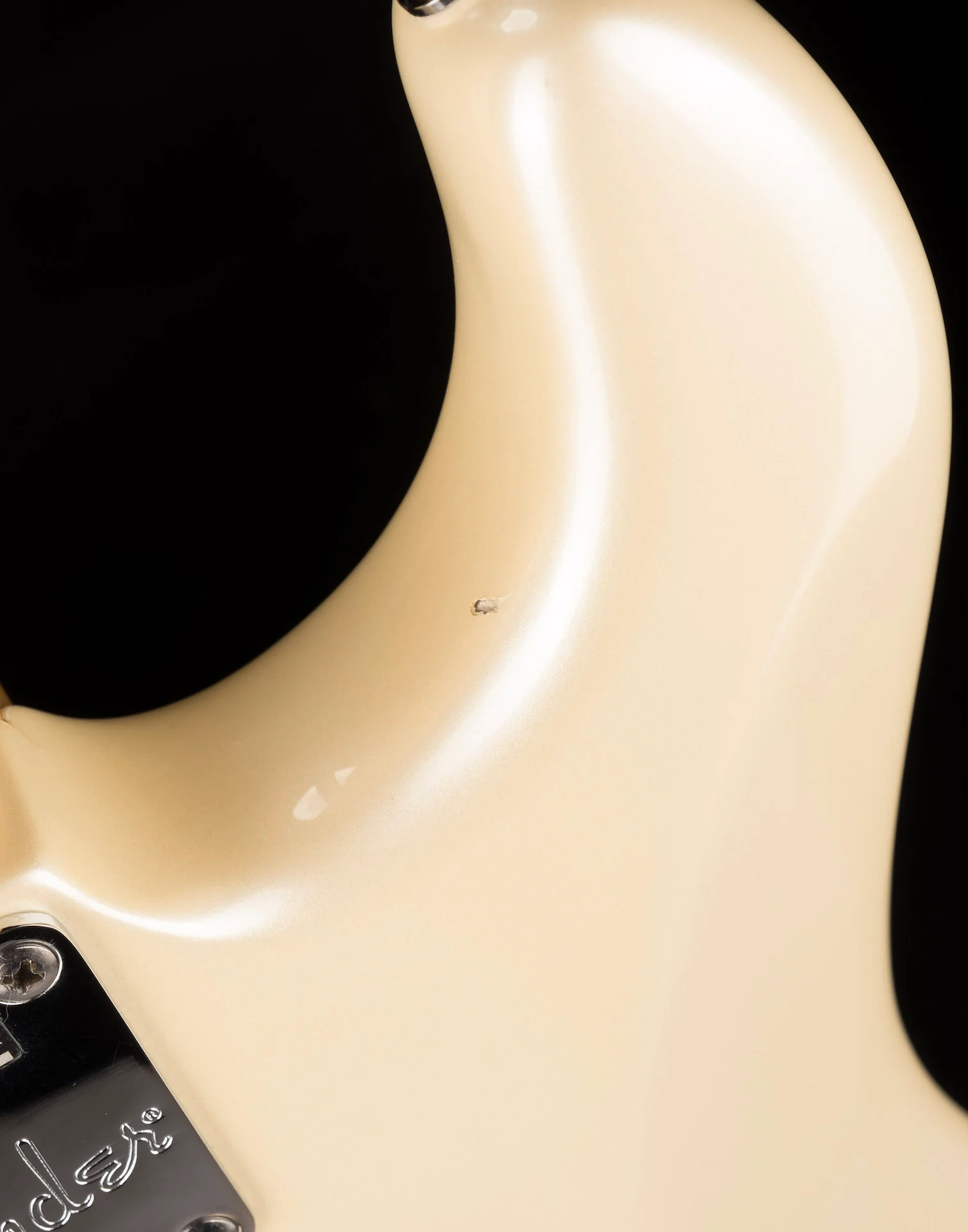 Used 2011 Fender American Deluxe Stratocaster HSS Olympic Pearl with OHSC - Image 15