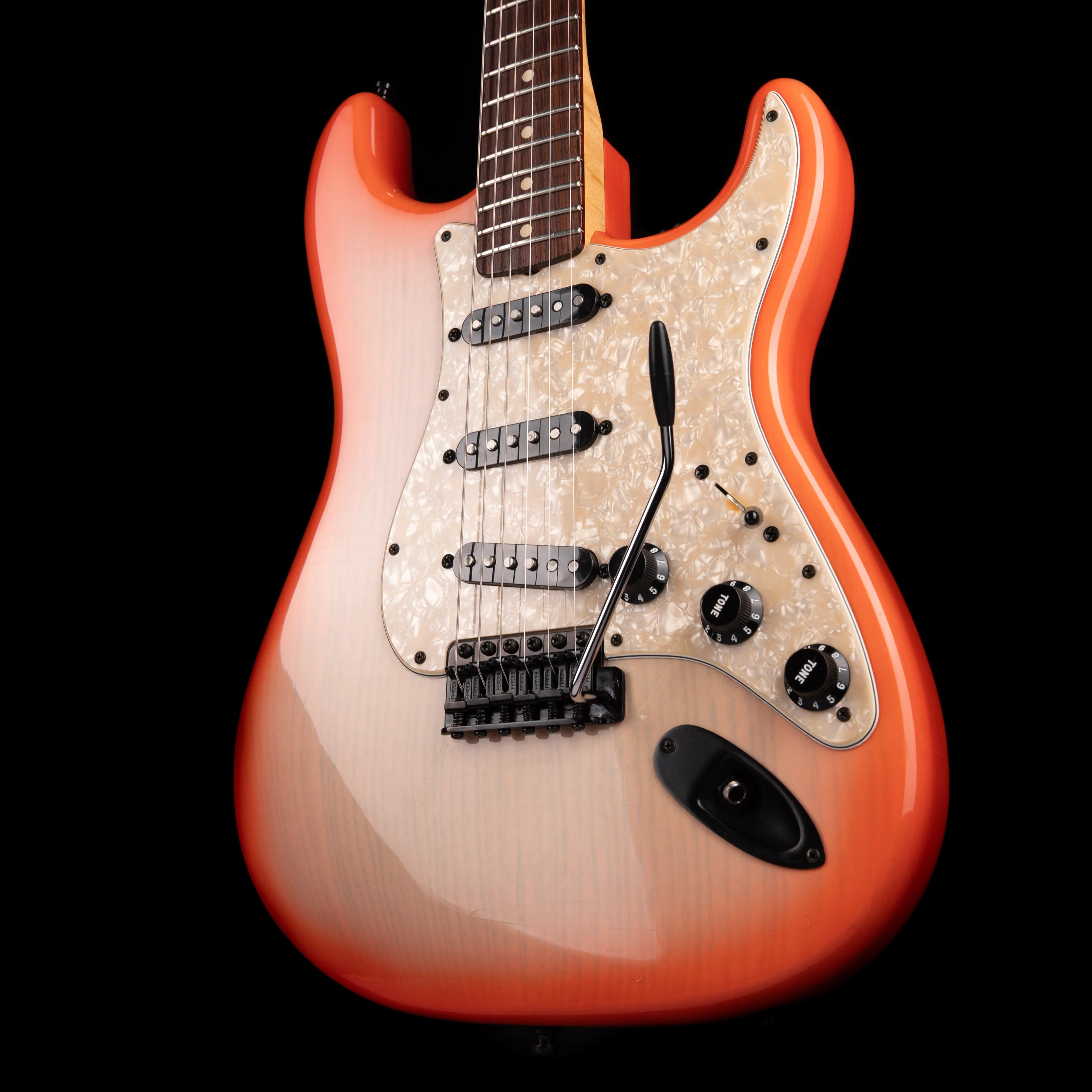Used 2011 Fender Custom Shop Masterbuilt Jason Smith 1961 Stratocaster Orange Burst with OHSC - Image 3