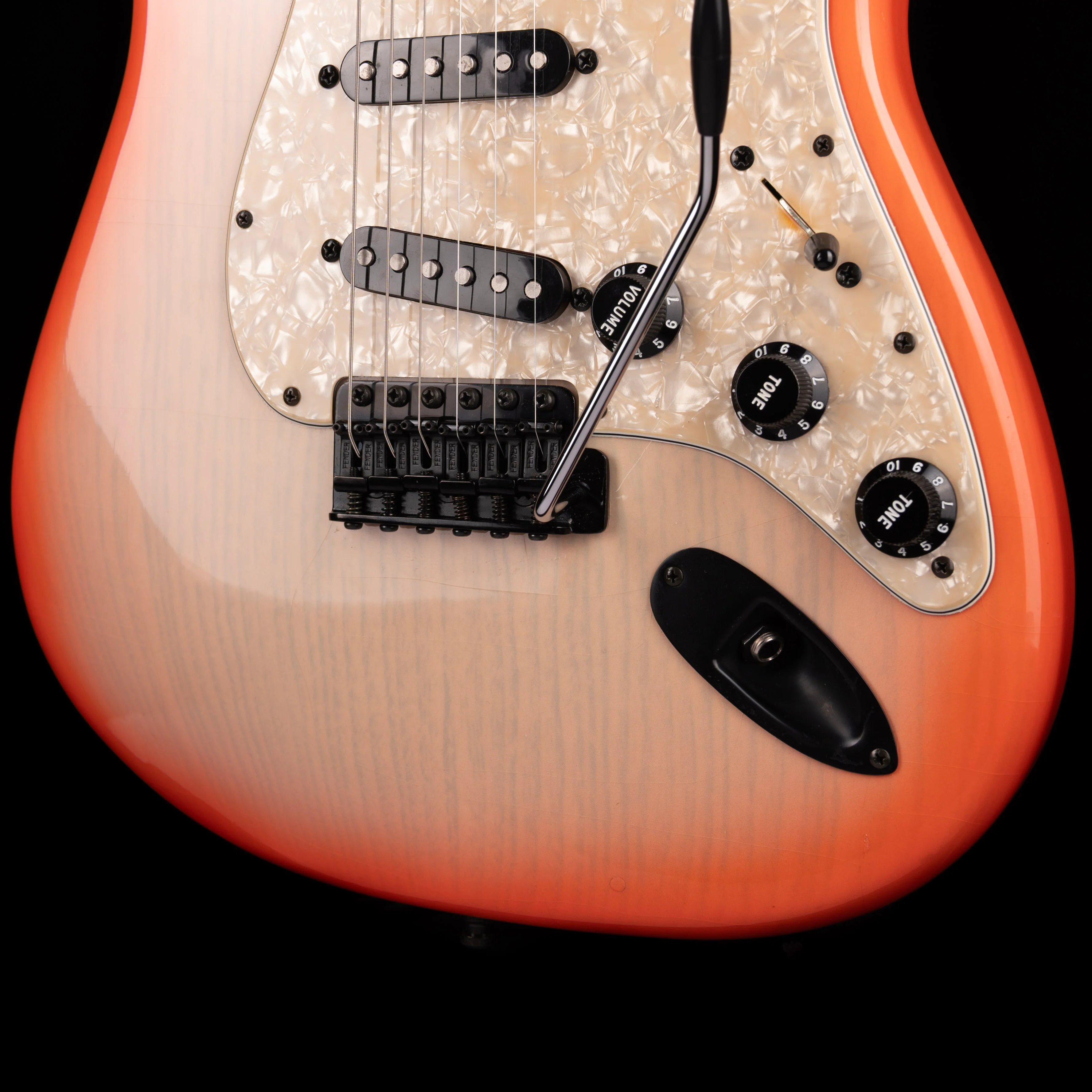 Used 2011 Fender Custom Shop Masterbuilt Jason Smith 1961 Stratocaster Orange Burst with OHSC - Image 4