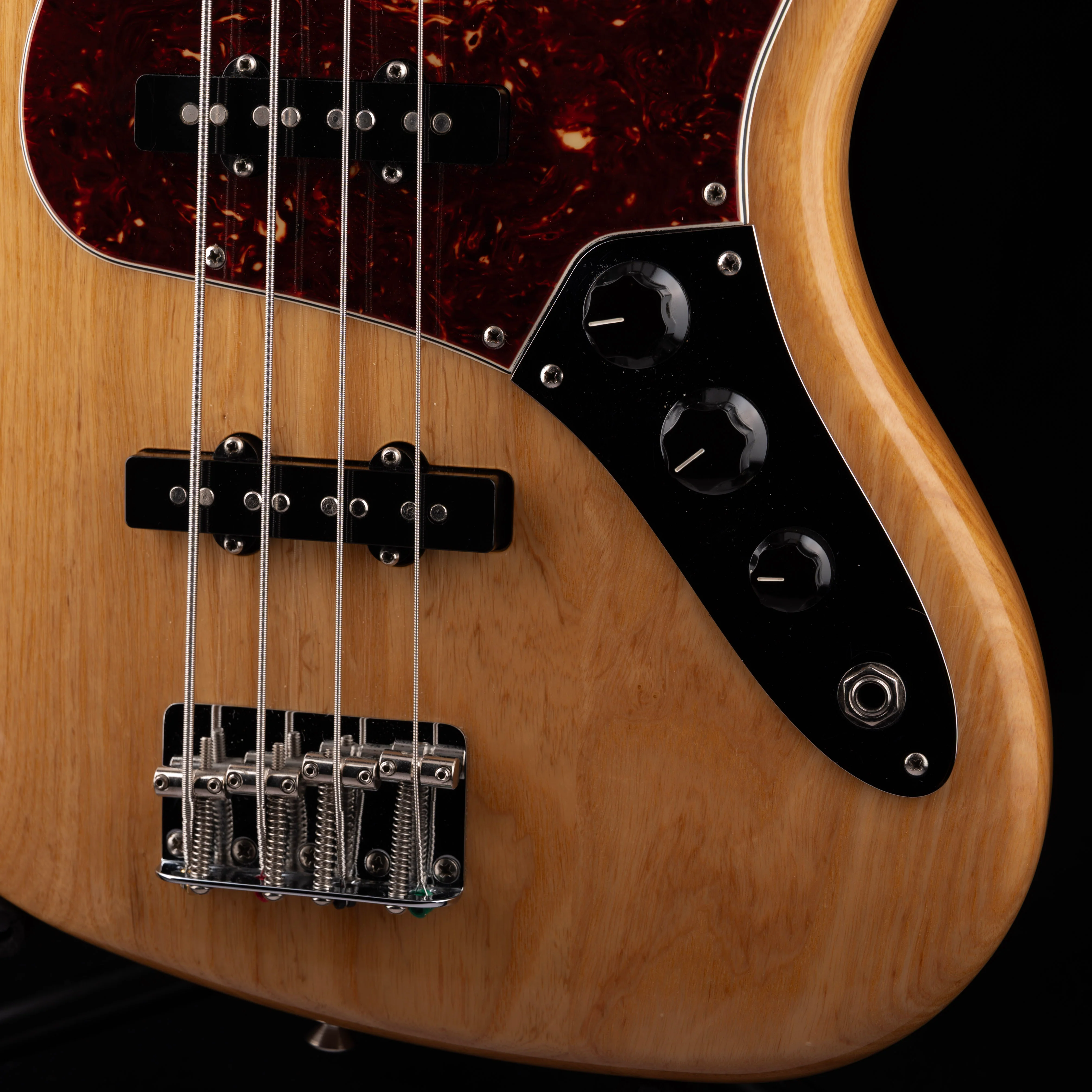Used 2011 Fender Special Run Standard Jazz Bass Natural - Image 4