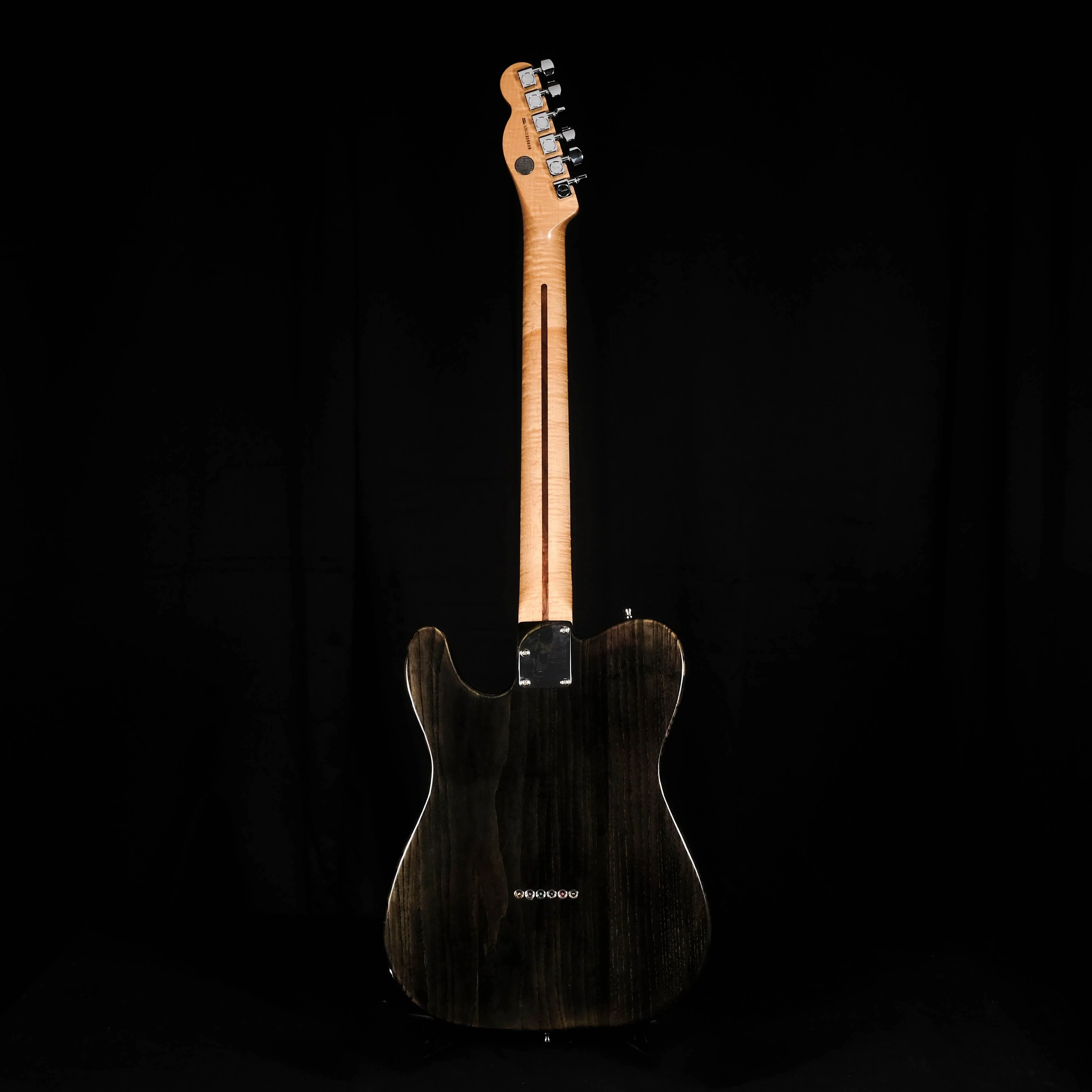 Used '12 Fender American Design Experience Select Telecaster Thinline Greenburst OHSC - Image 7