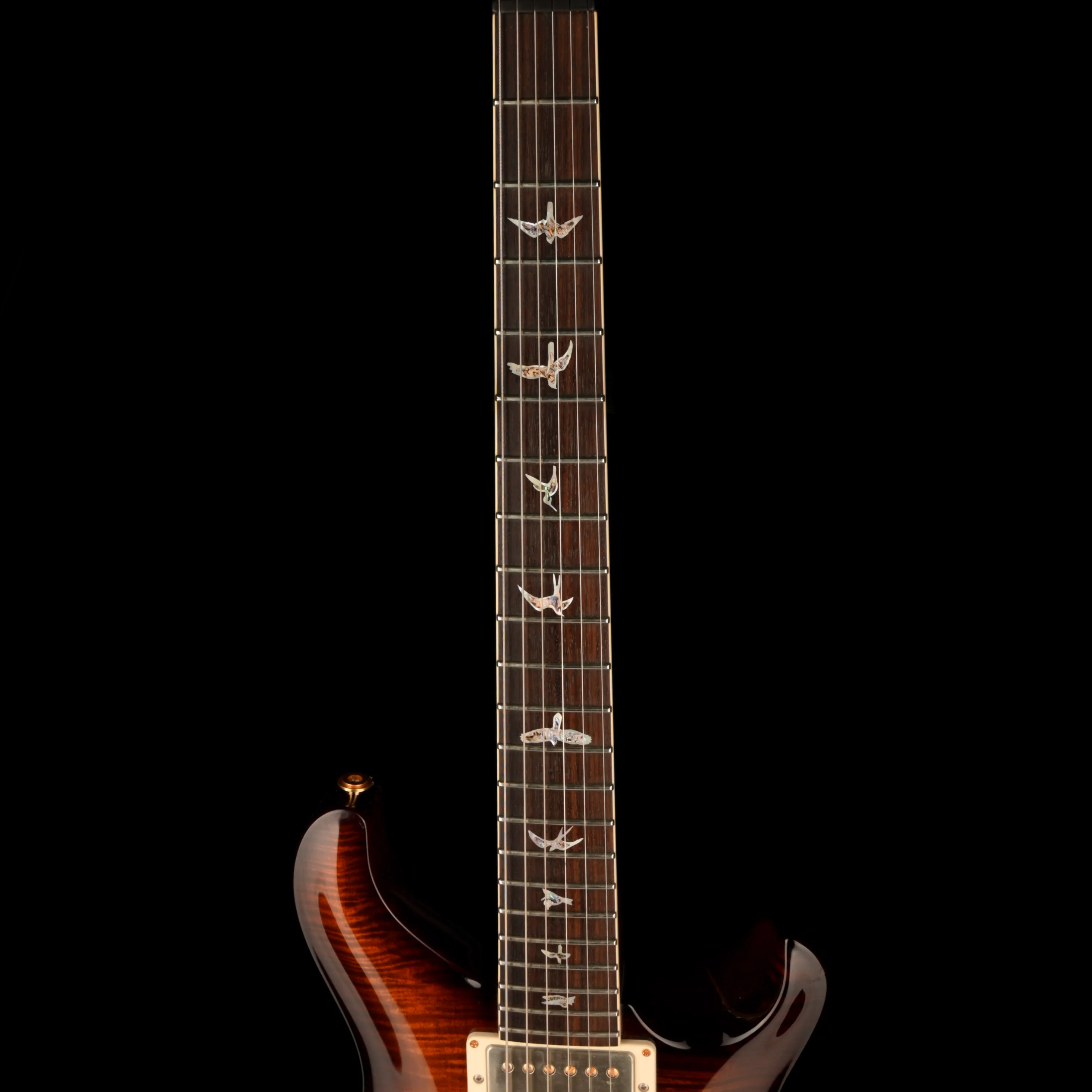 Used 2012 PRS Modern Eagle Quatro Black Gold Wrap Burst with OHSC - Image 7
