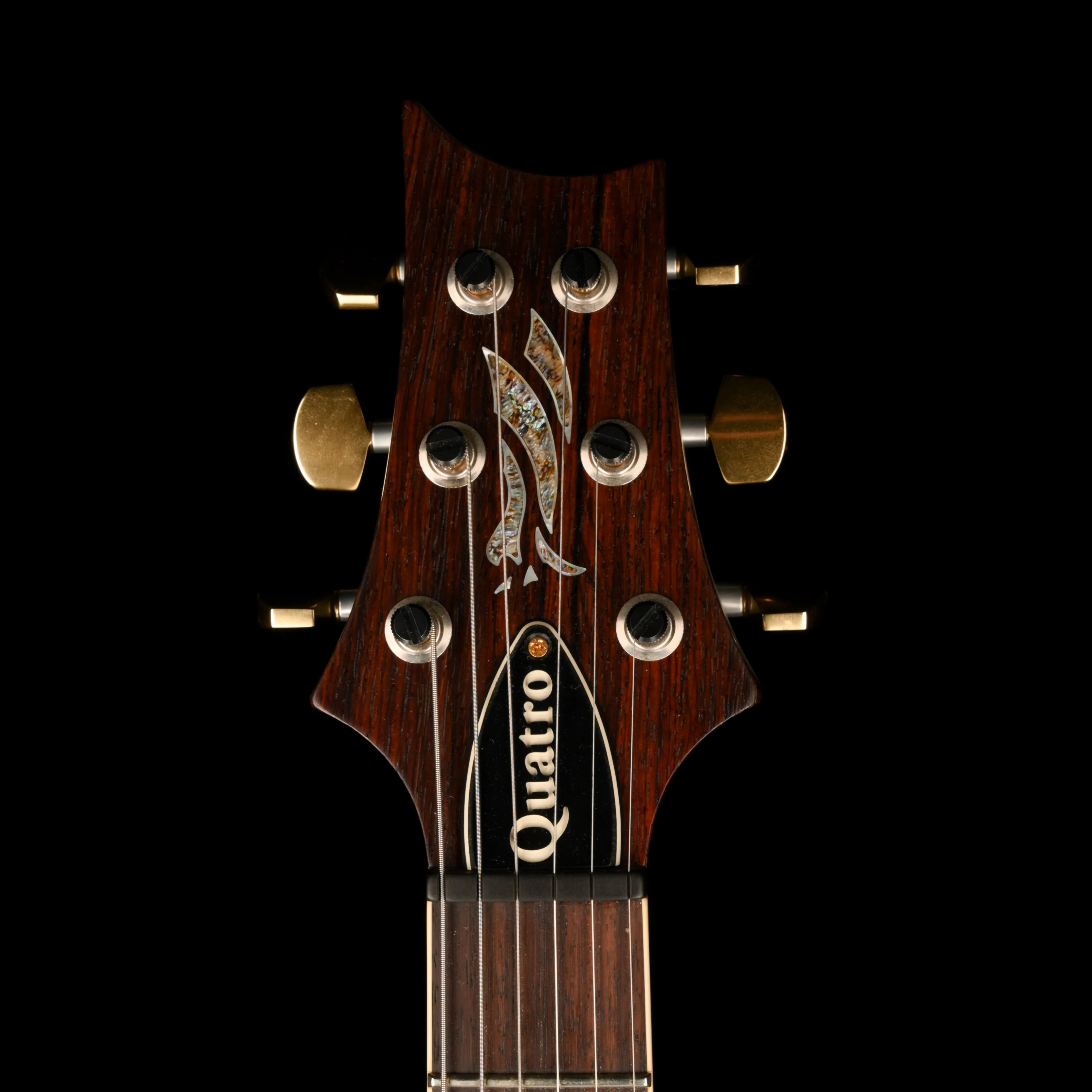Used 2012 PRS Modern Eagle Quatro Black Gold Wrap Burst with OHSC - Image 8