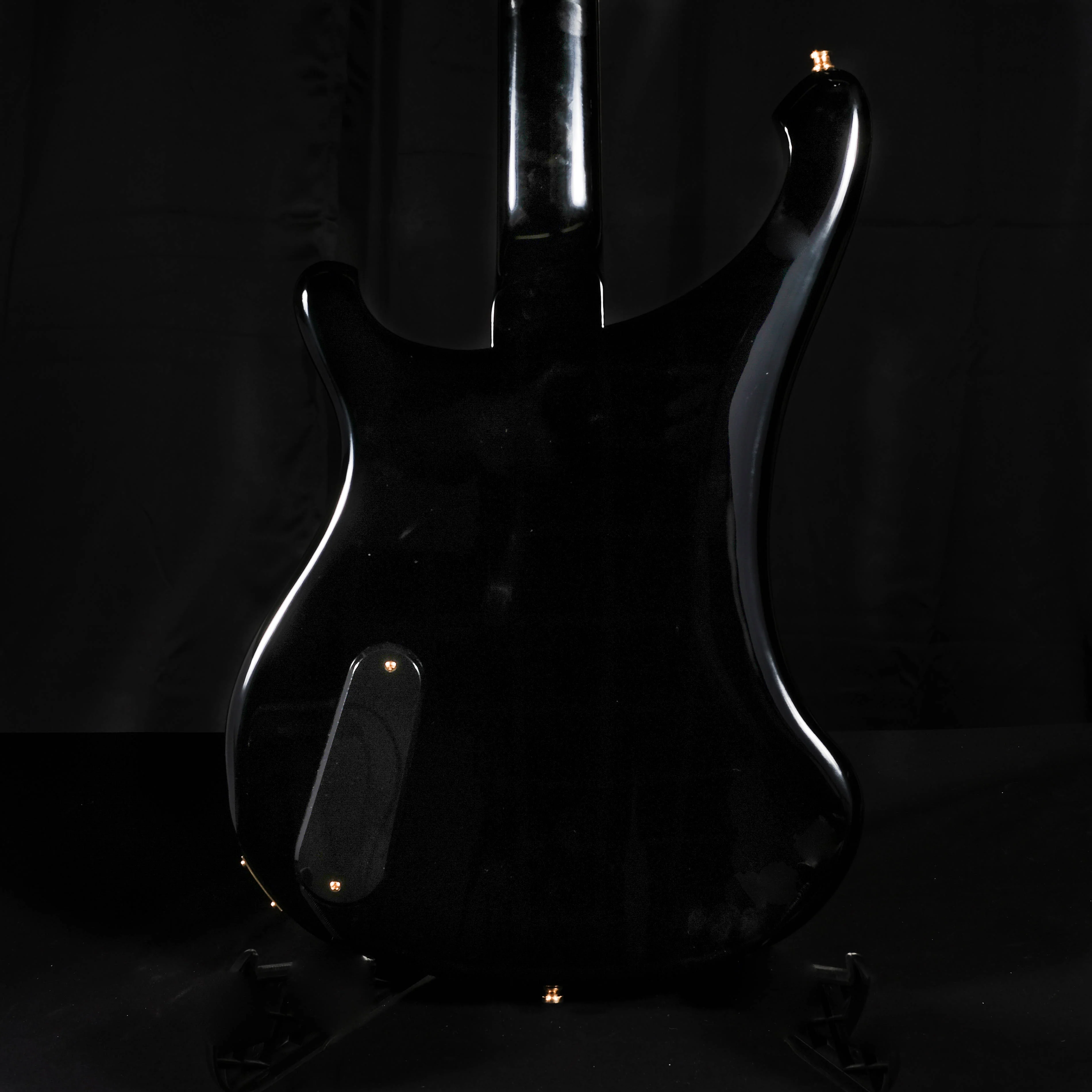 Pre Owned 2012 Rickenbacker 4004 Cheyenne Bass Guitar - JetGlo With OHSC - Image 8