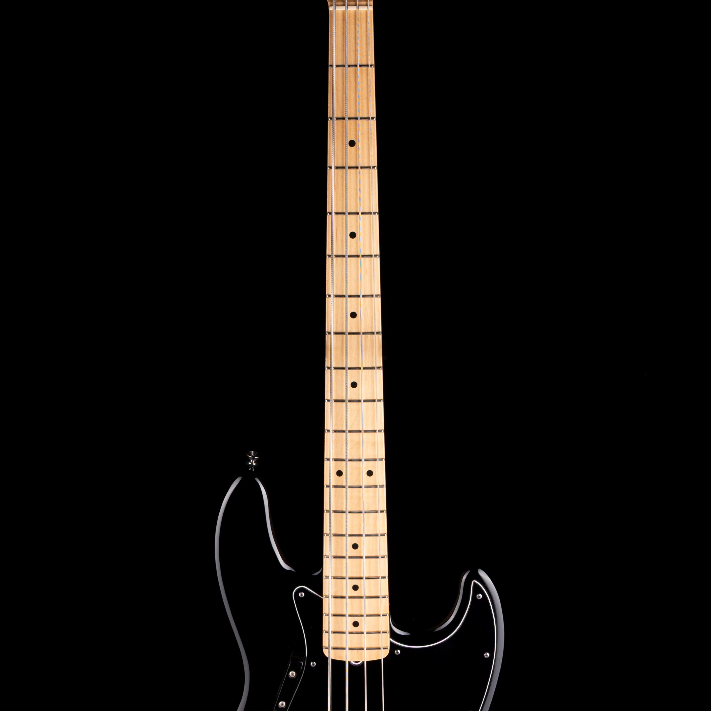Used 2013 Fender American Standard Jazz Bass Black with OHSC - Image 7