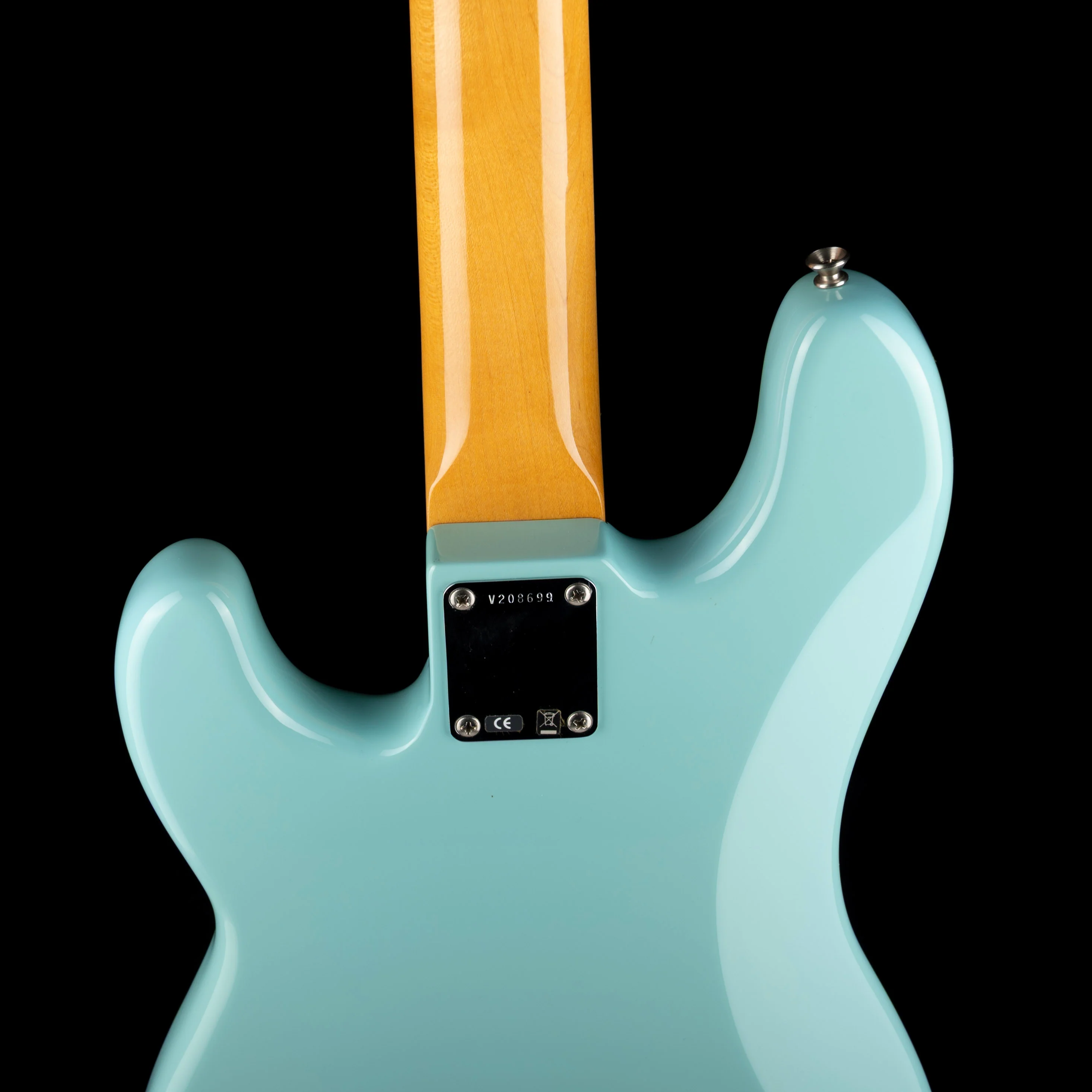 Used 2013 Fender American Vintage 1962 Precision Bass Tropical Turquoise Super Rare with OHSC - Image 10