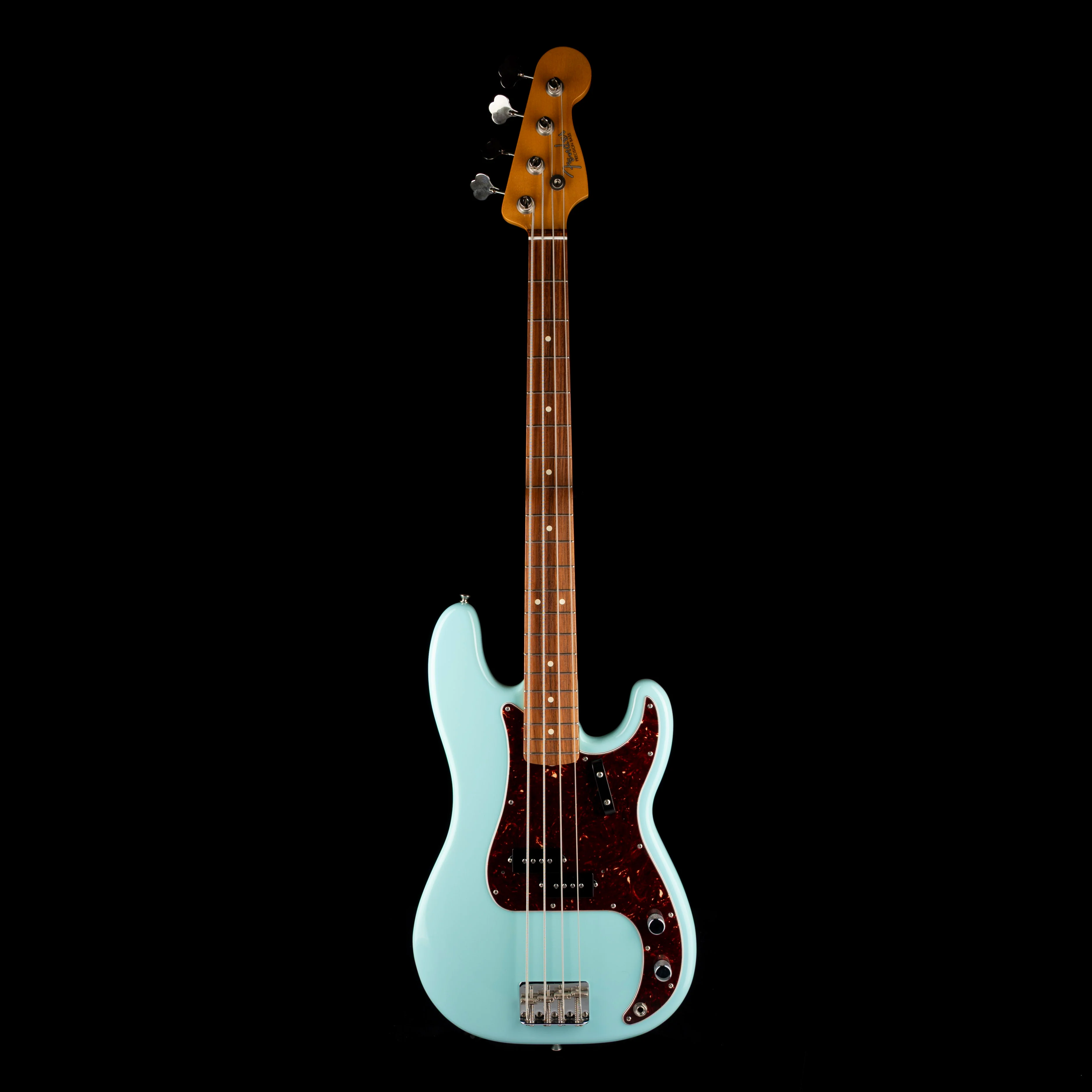 Used 2013 Fender American Vintage 1962 Precision Bass Tropical Turquoise Super Rare with OHSC - Image 2