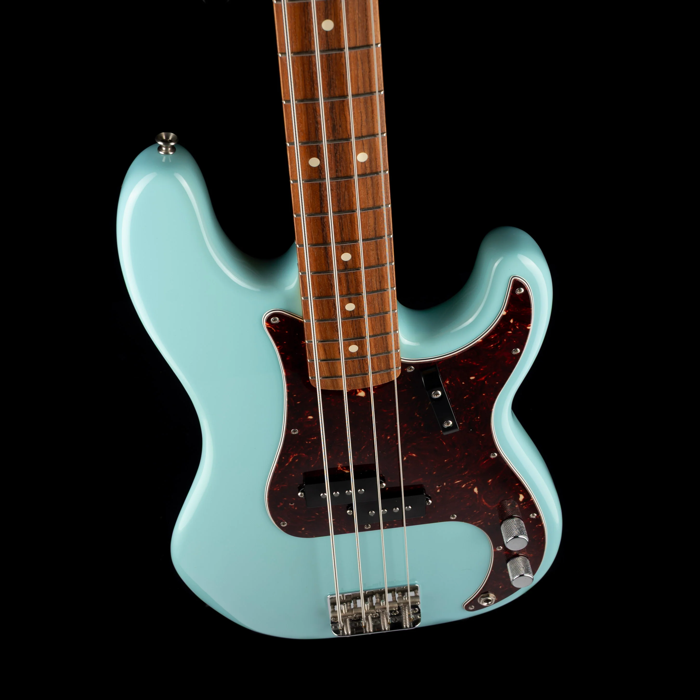 Used 2013 Fender American Vintage 1962 Precision Bass Tropical Turquoise Super Rare with OHSC - Image 3