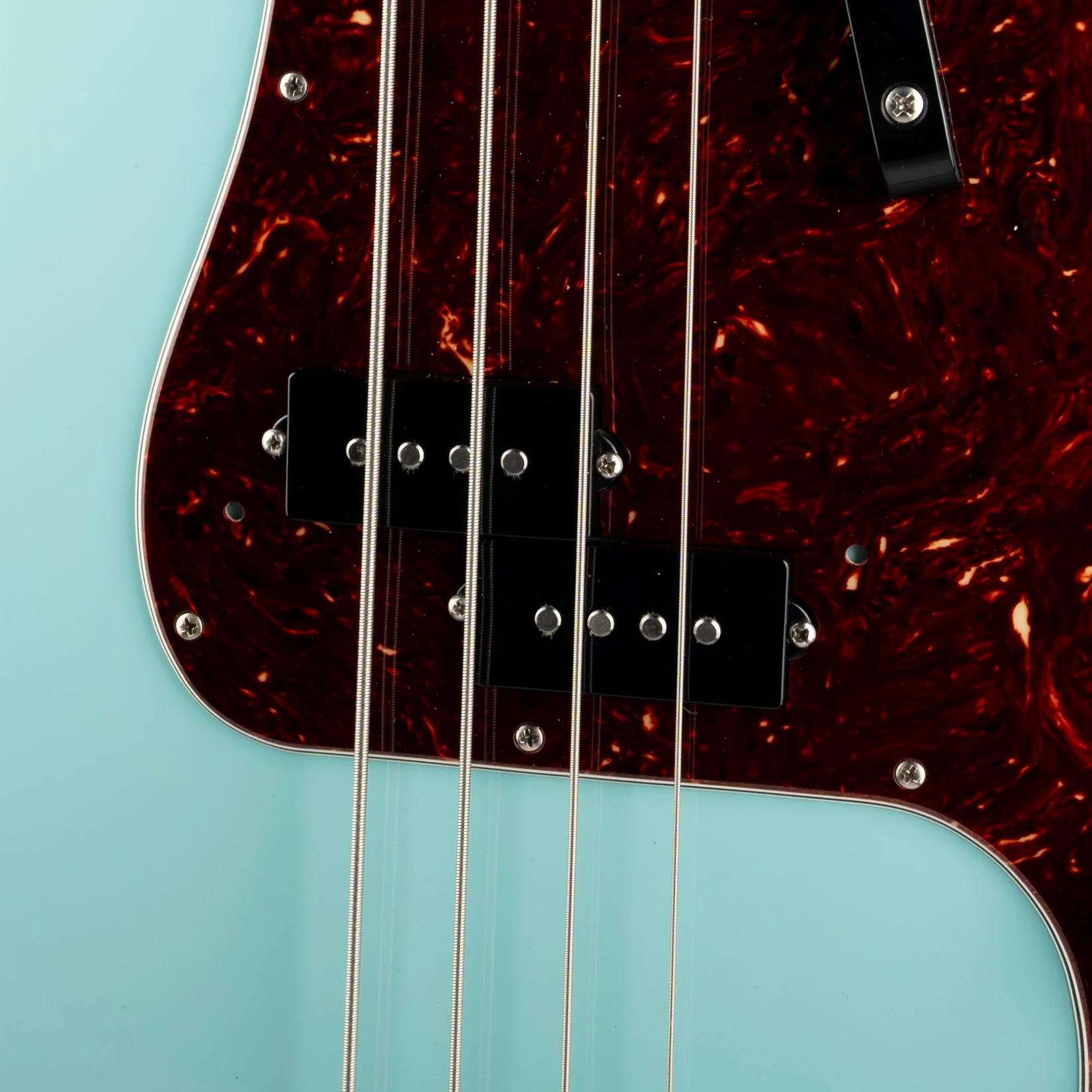 Used 2013 Fender American Vintage 1962 Precision Bass Tropical Turquoise Super Rare with OHSC - Image 4