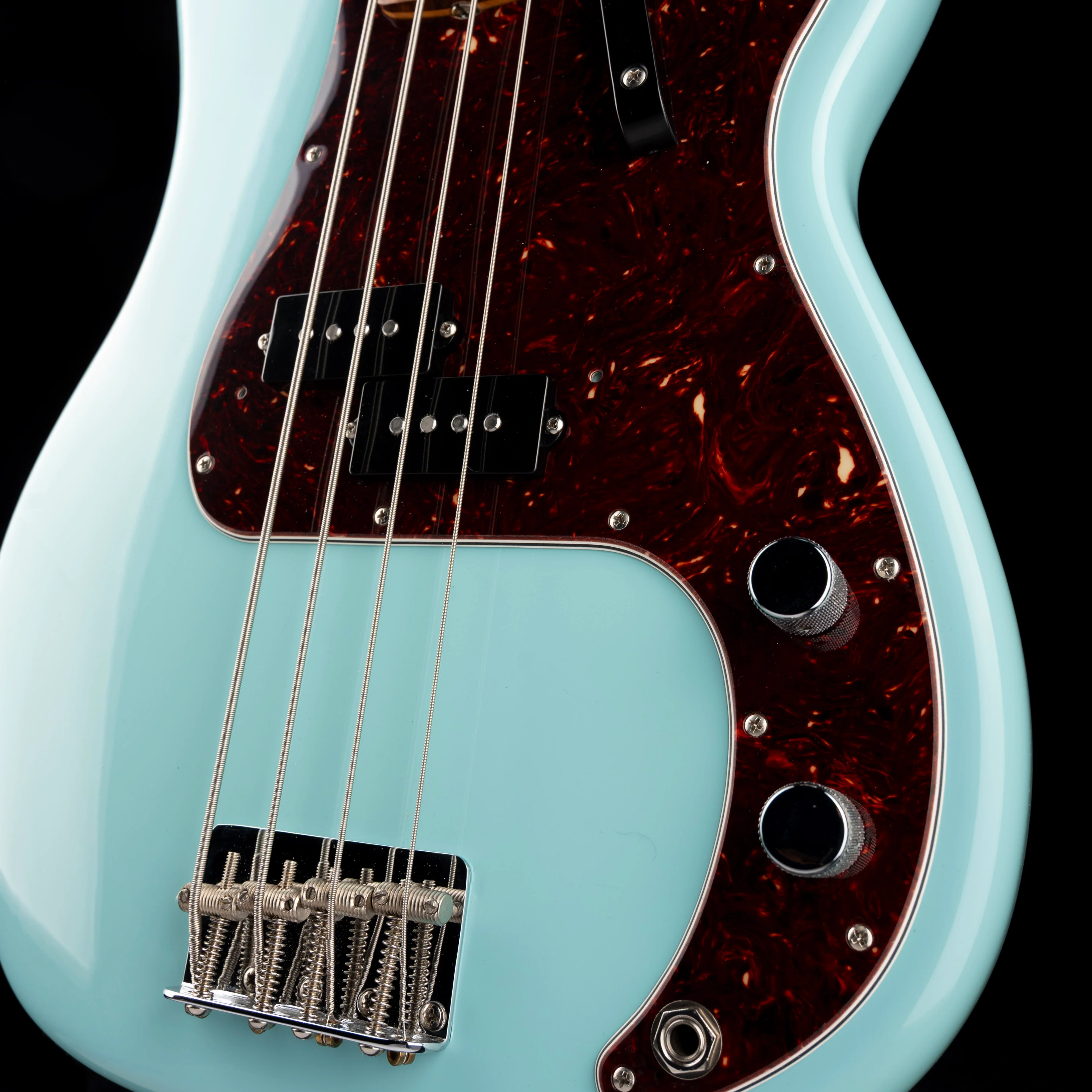 Used 2013 Fender American Vintage 1962 Precision Bass Tropical Turquoise Super Rare with OHSC - Image 5