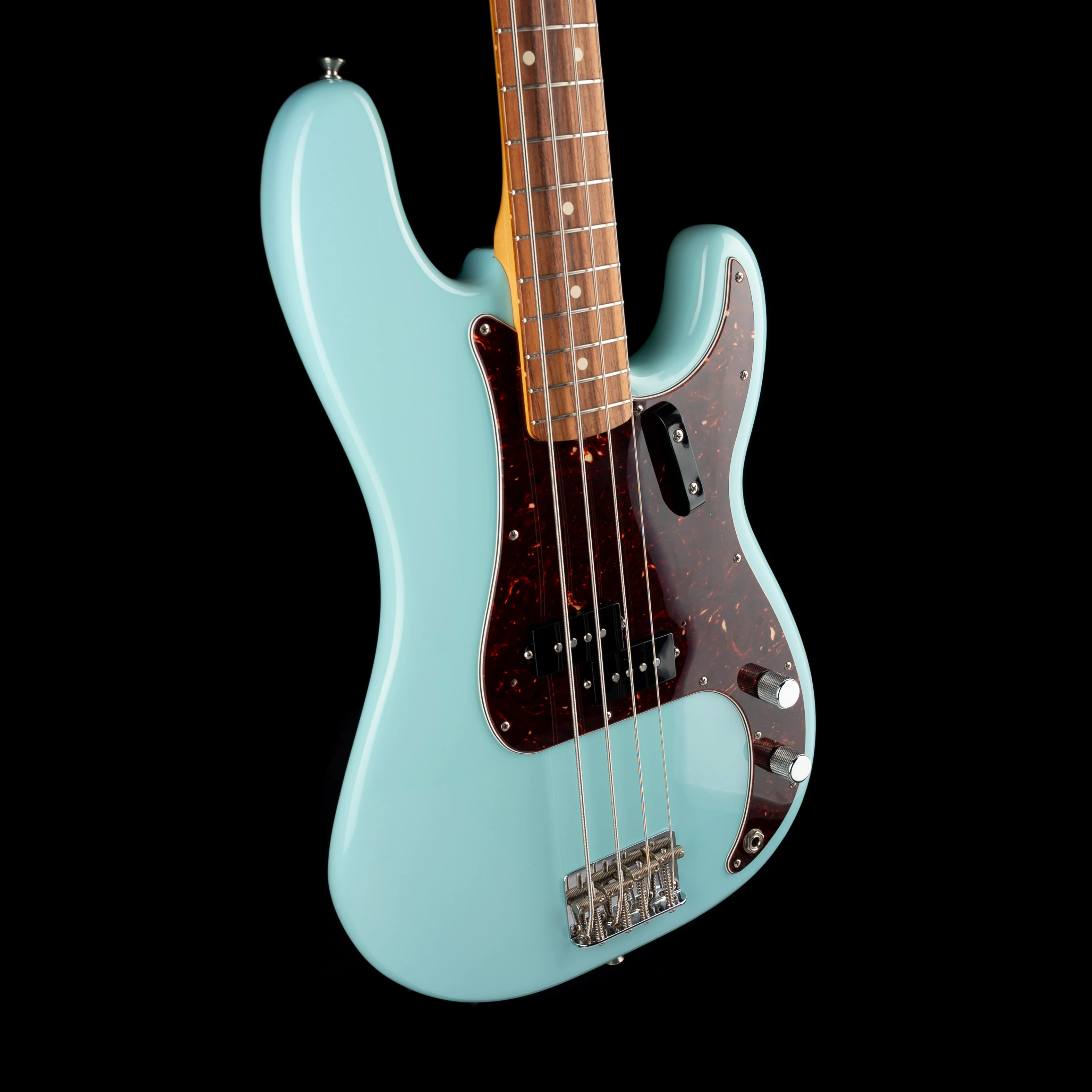 Used 2013 Fender American Vintage 1962 Precision Bass Tropical Turquoise Super Rare with OHSC - Image 6