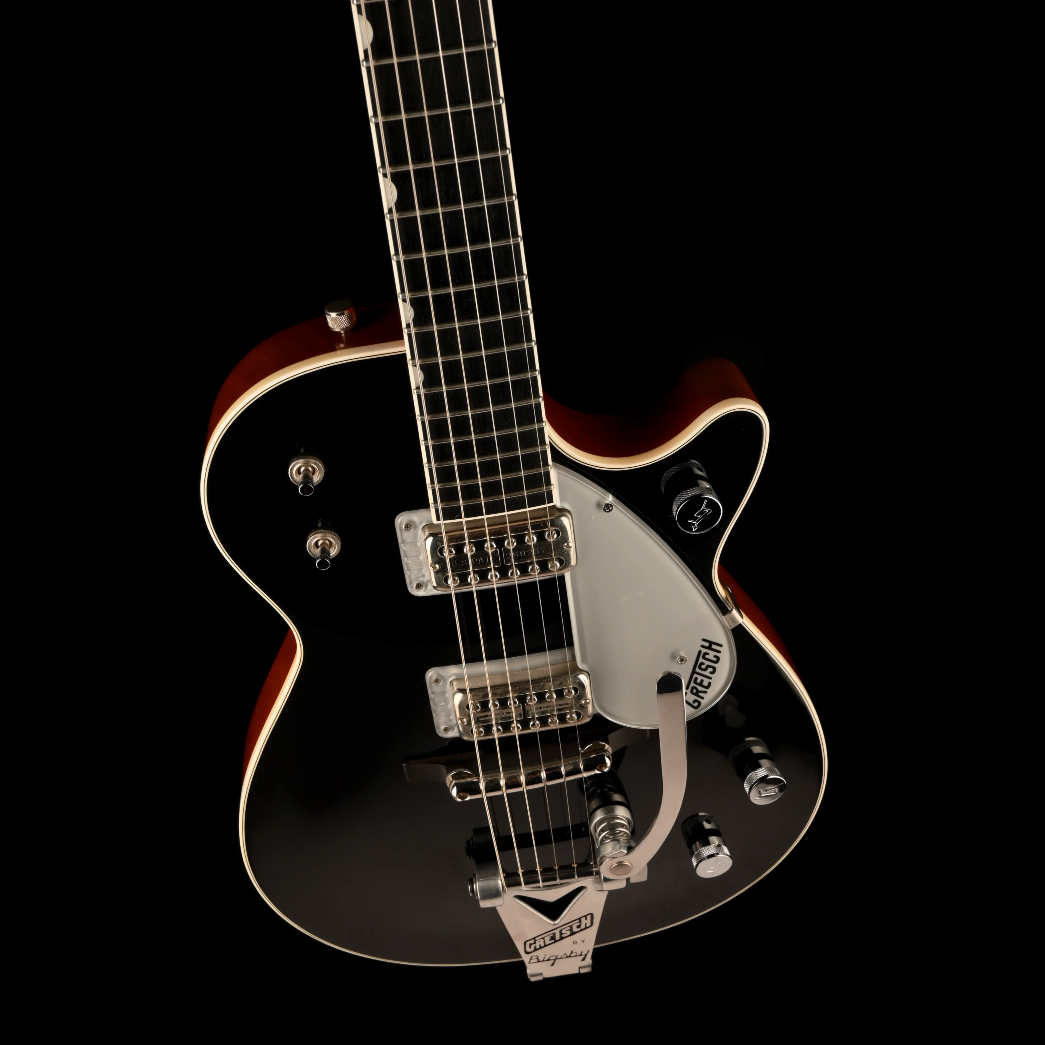 Used 2013 Gretsch G6128T Duo Jet '59 Vintage Select Black With OHSC - Image 3