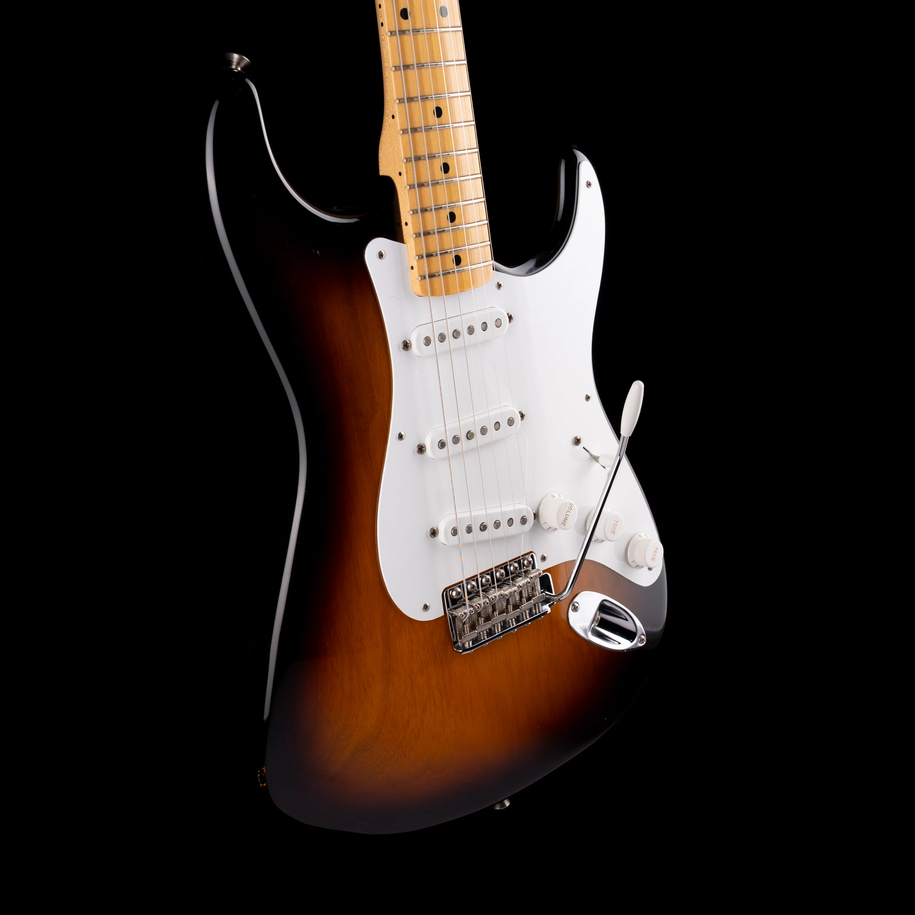 Used 2014 Fender 60th Anniversary American Vintage 1954 Stratocaster 2-Tone Sunburst with OHSC - Image 6