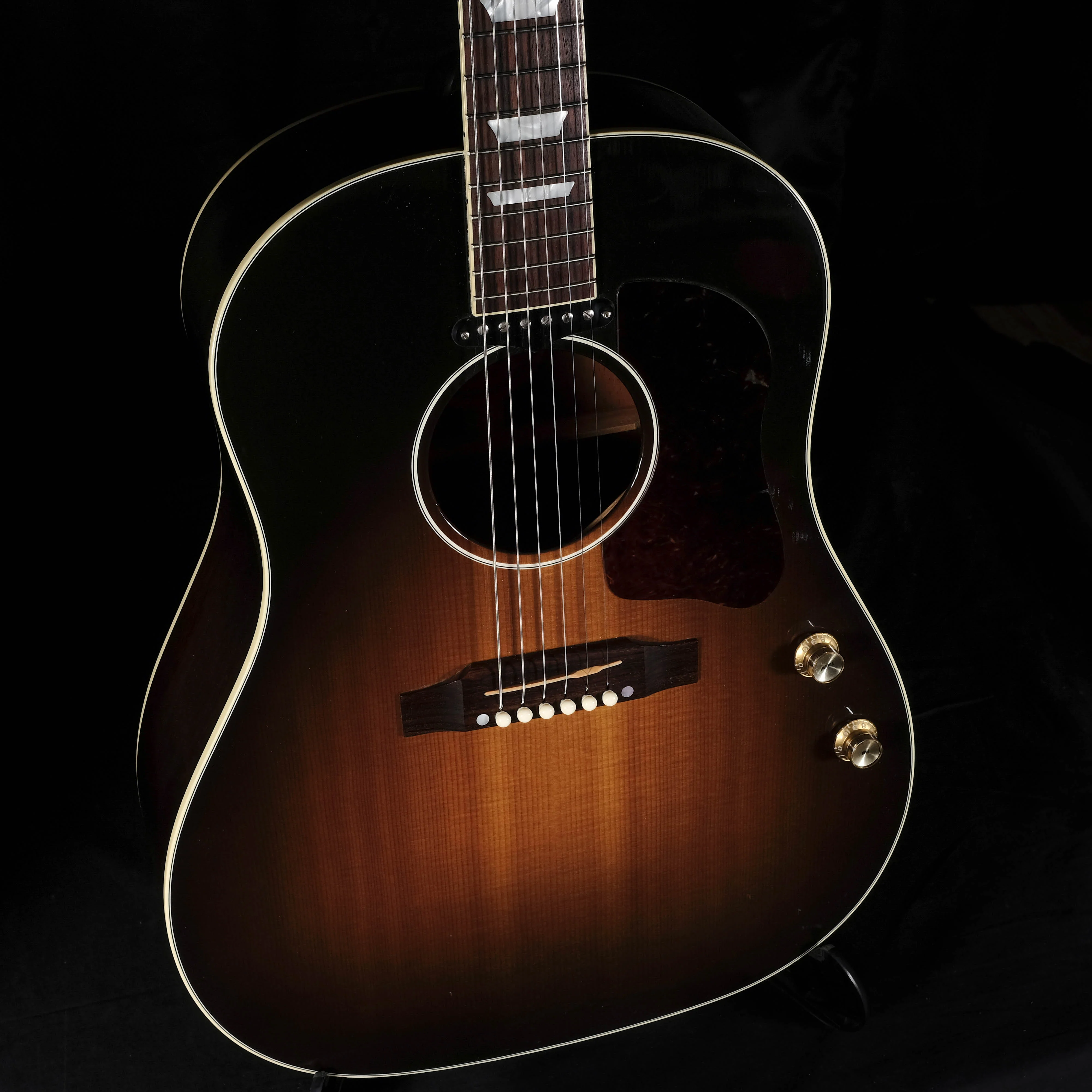 Used 2014 Gibson Custom Shop J-160E Acoustic Electric Guitar With OHSC - Image 4