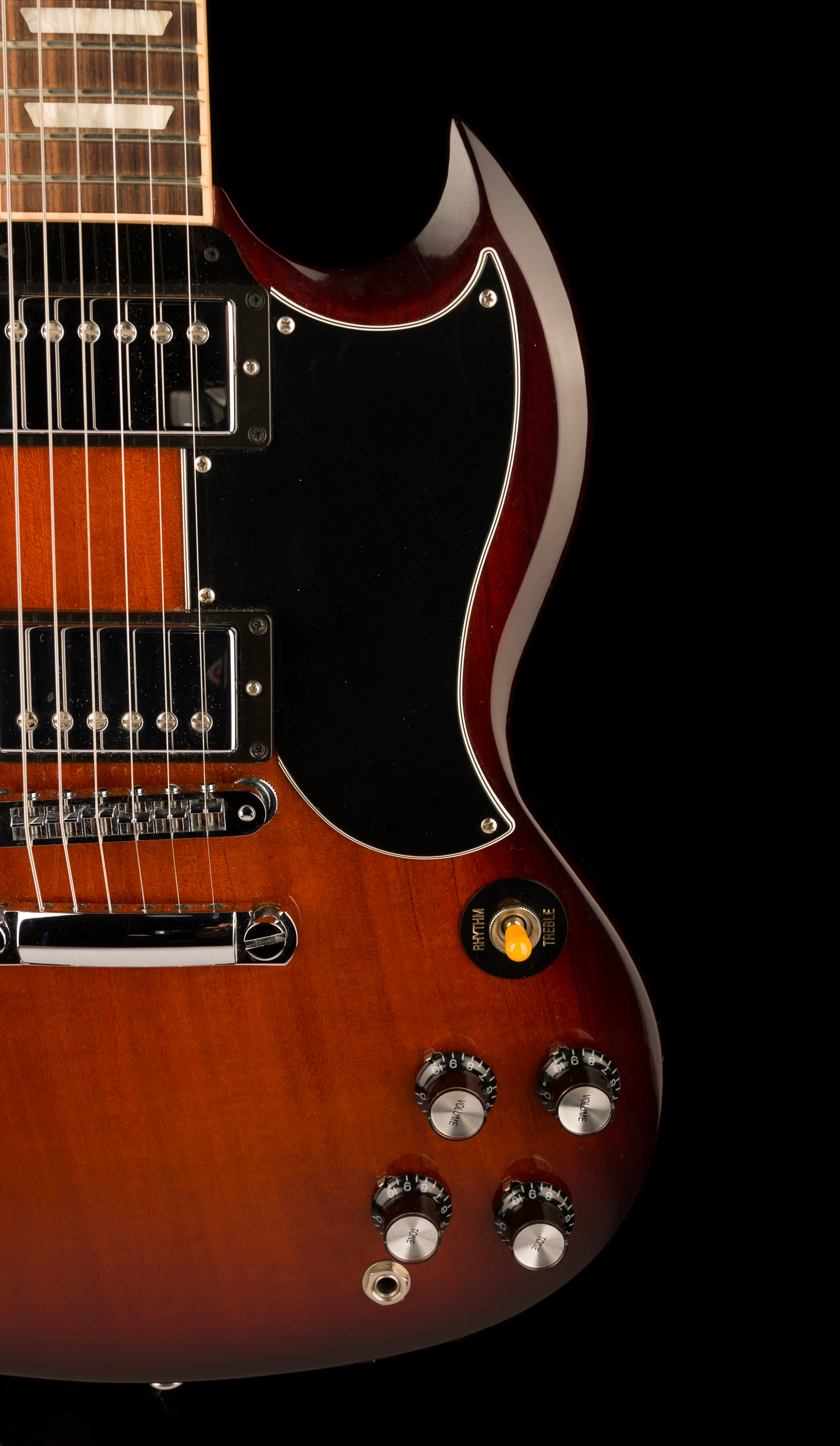 Used 2014 Gibson SG Standard Autumn Burst with Gig Bag - Image 9