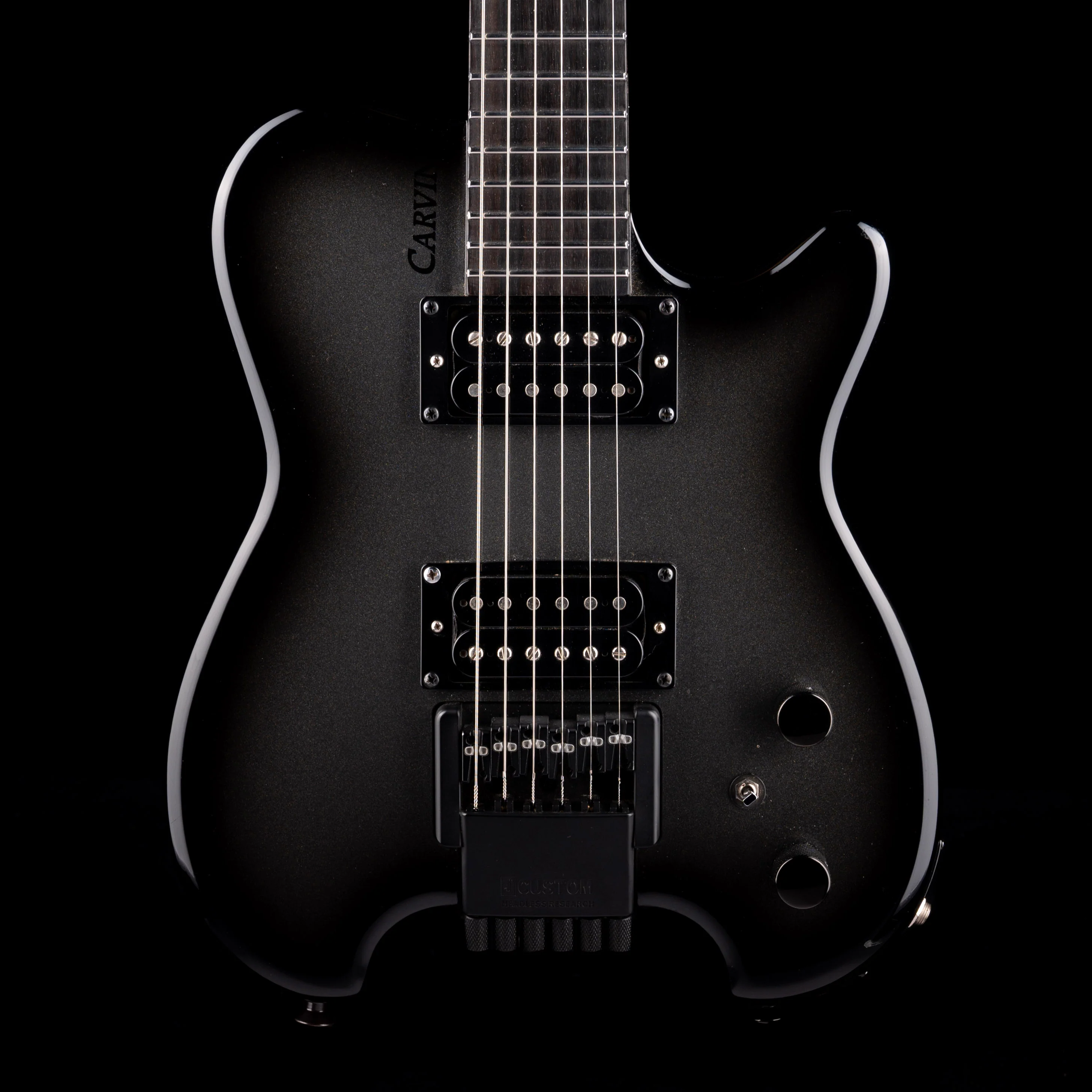 Used 2016 Carvin Kiesel USA HH2 Allan Holdsworth Satin Black Burst With Gig Bag