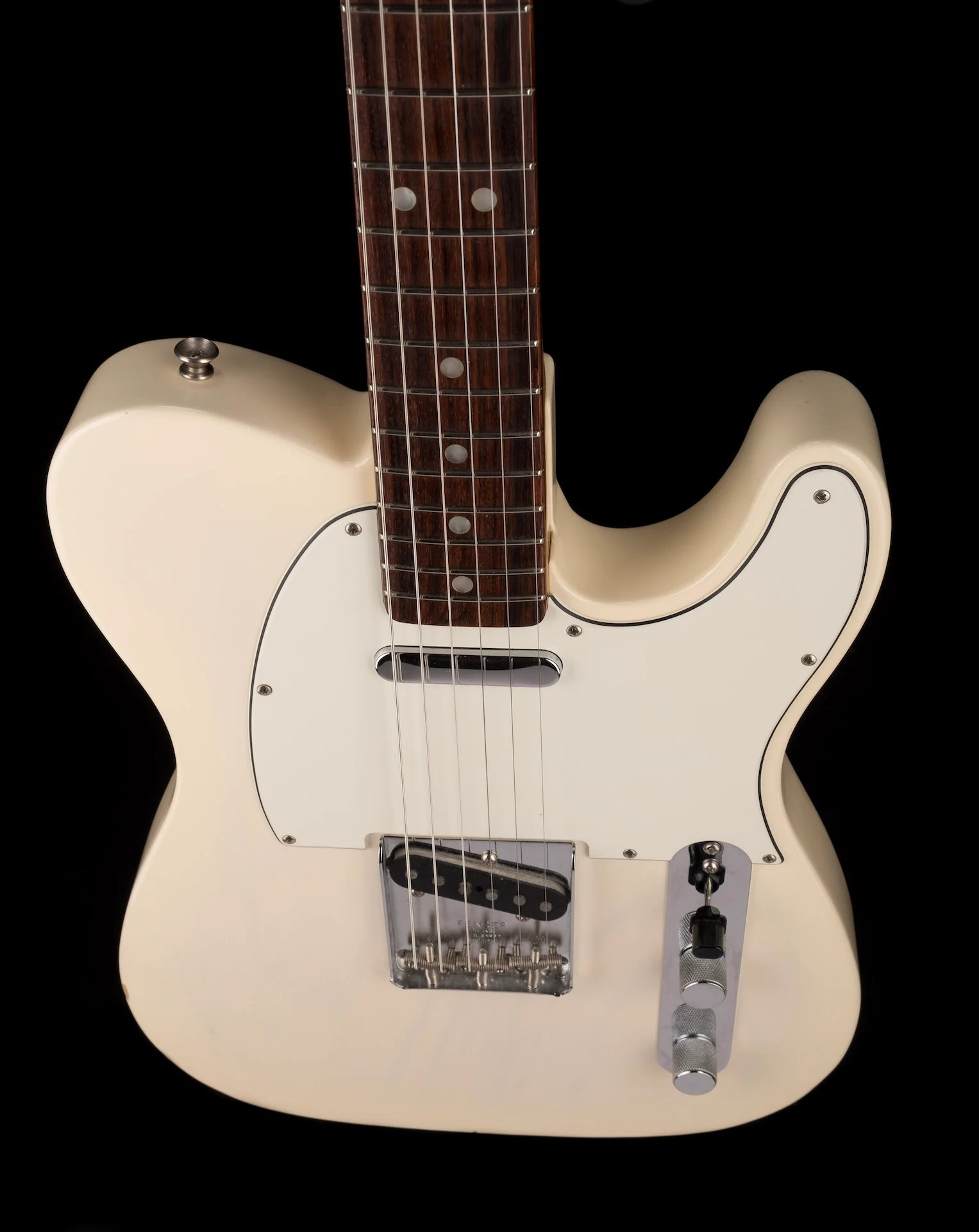 Used 2016 Fender American Vintage 1964 Telecaster Aged White Blonde with OHSC - Image 4